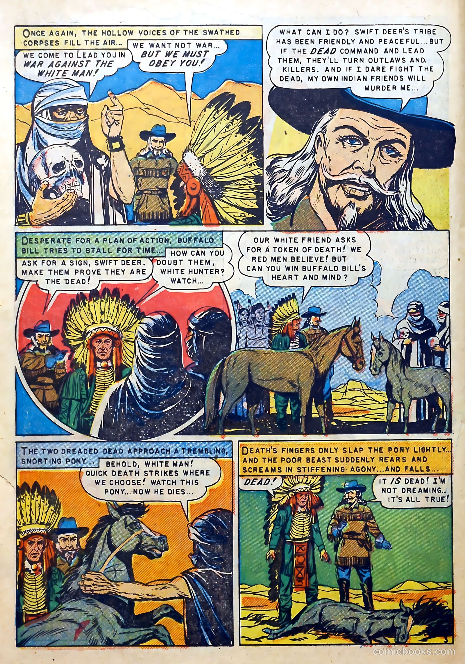 Buffalo Bill #8 (1951) — page 22 of 37
