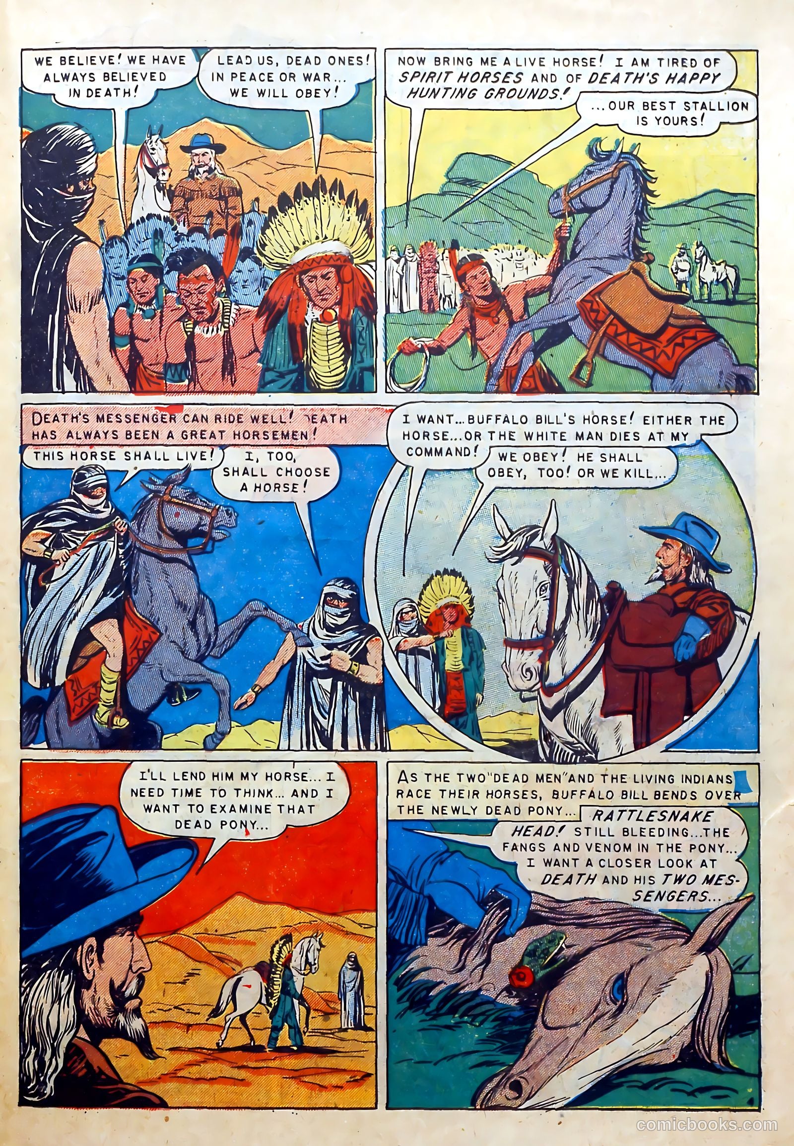 Buffalo Bill #8 (1951) — page 23 of 37