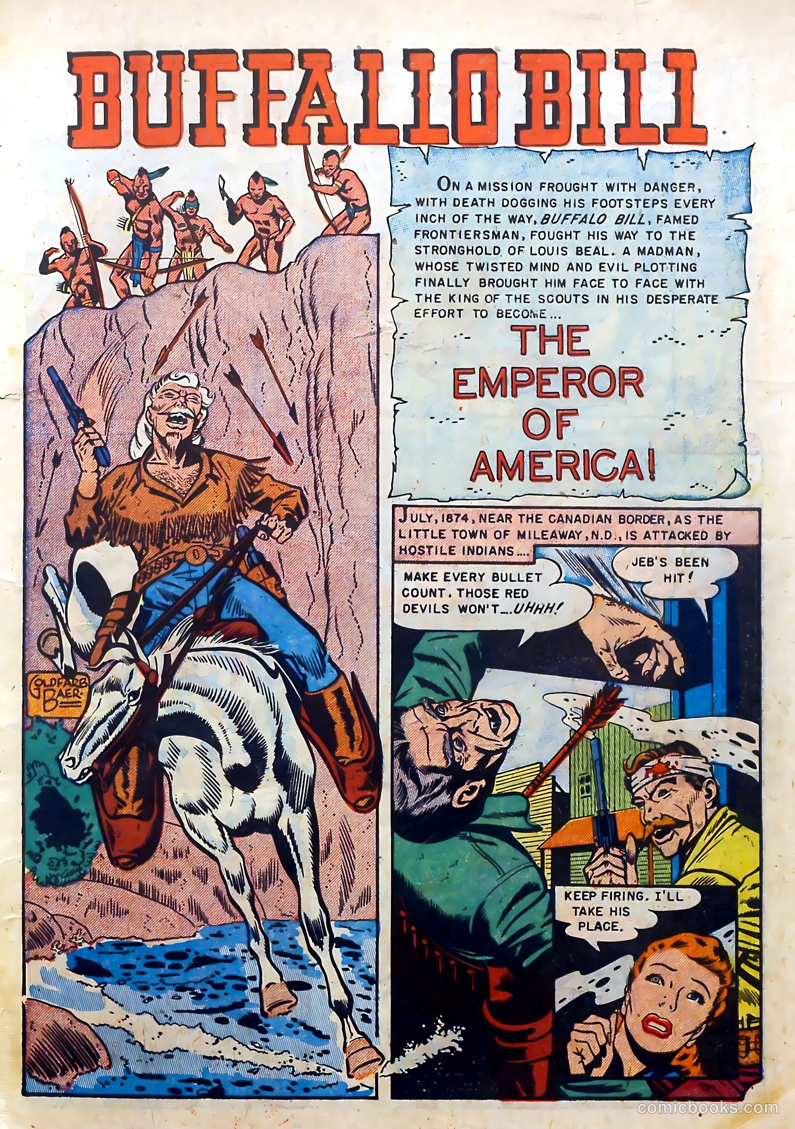 Buffalo Bill #8 (1951) — page 3 of 36