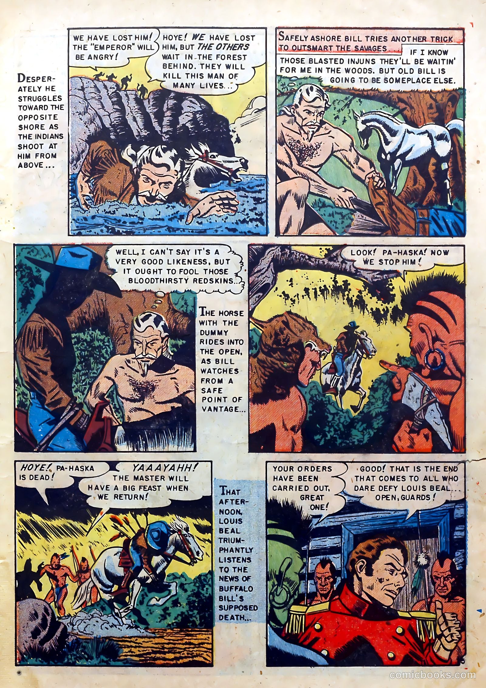 Buffalo Bill #8 (1951) — page 7 of 36