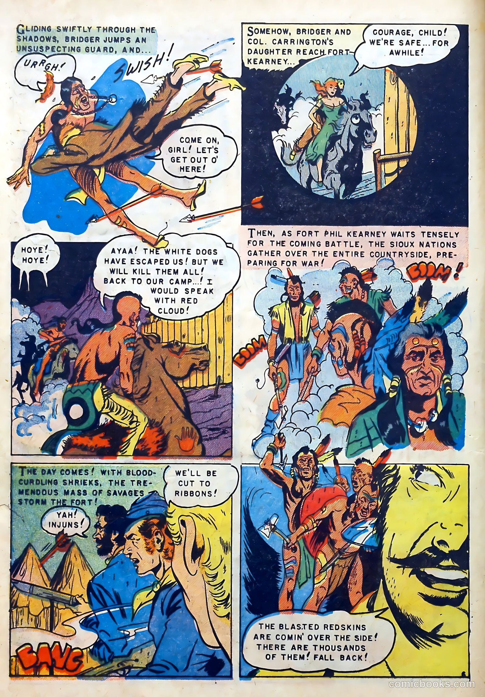 Buffalo Bill #8 (1951) — page 16 of 36