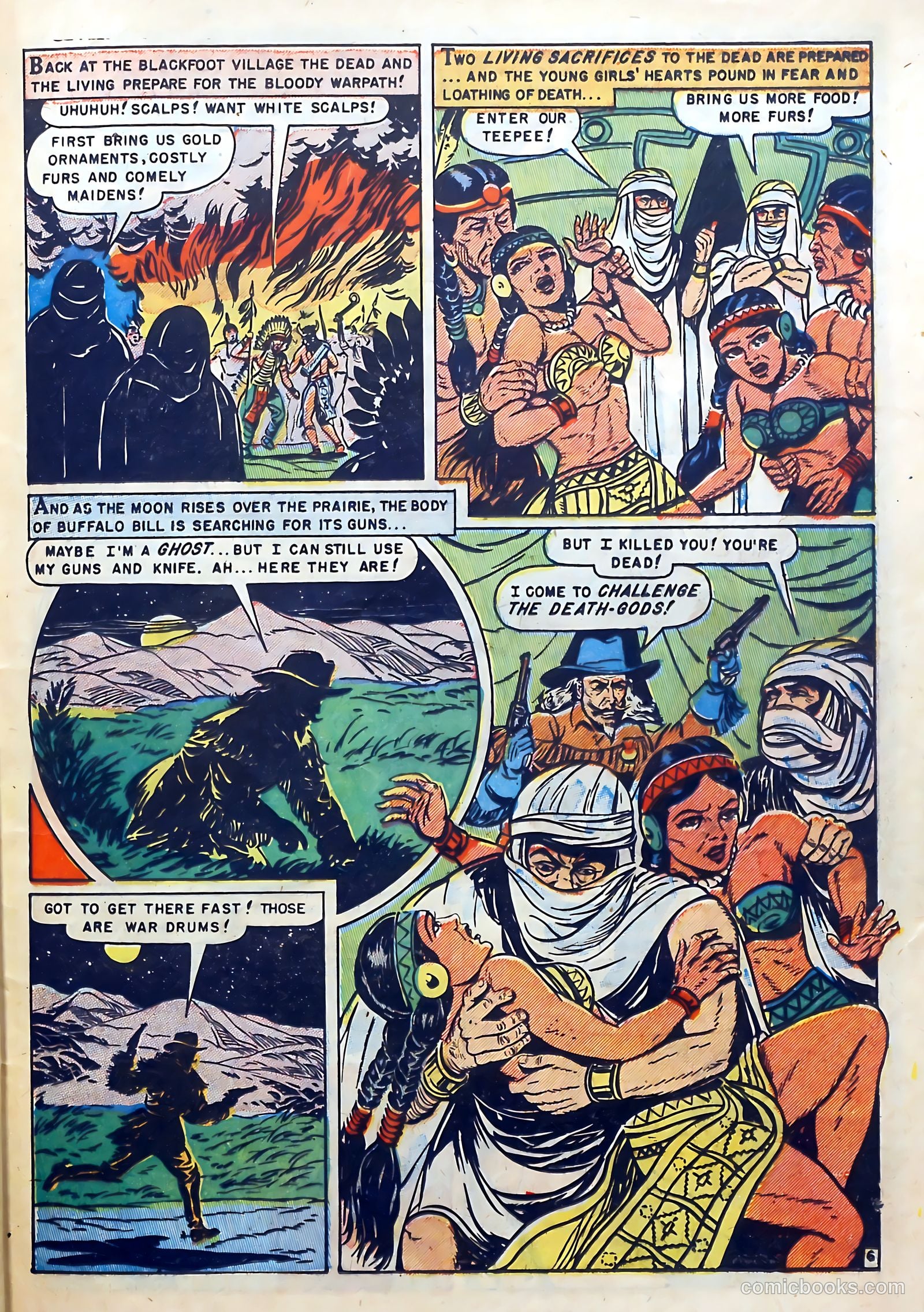 Buffalo Bill #8 (1951) — page 25 of 36