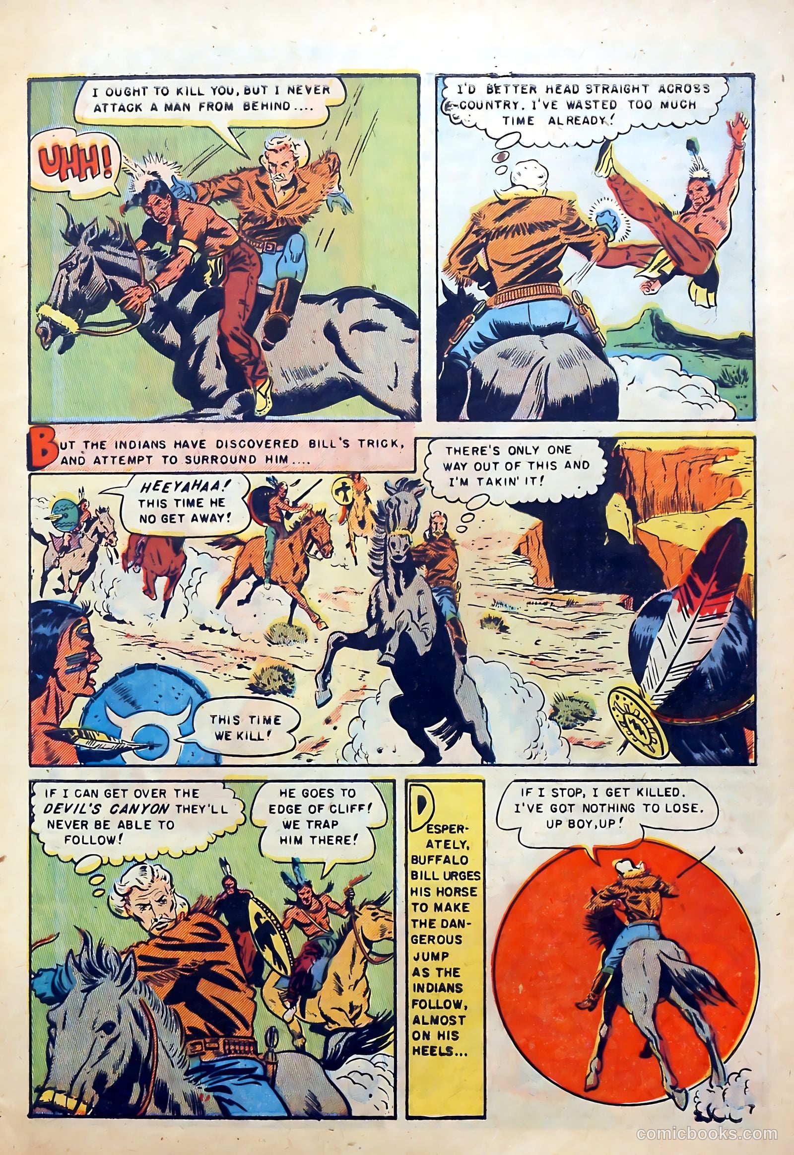 Buffalo Bill #9 (1951) — page 9 of 36