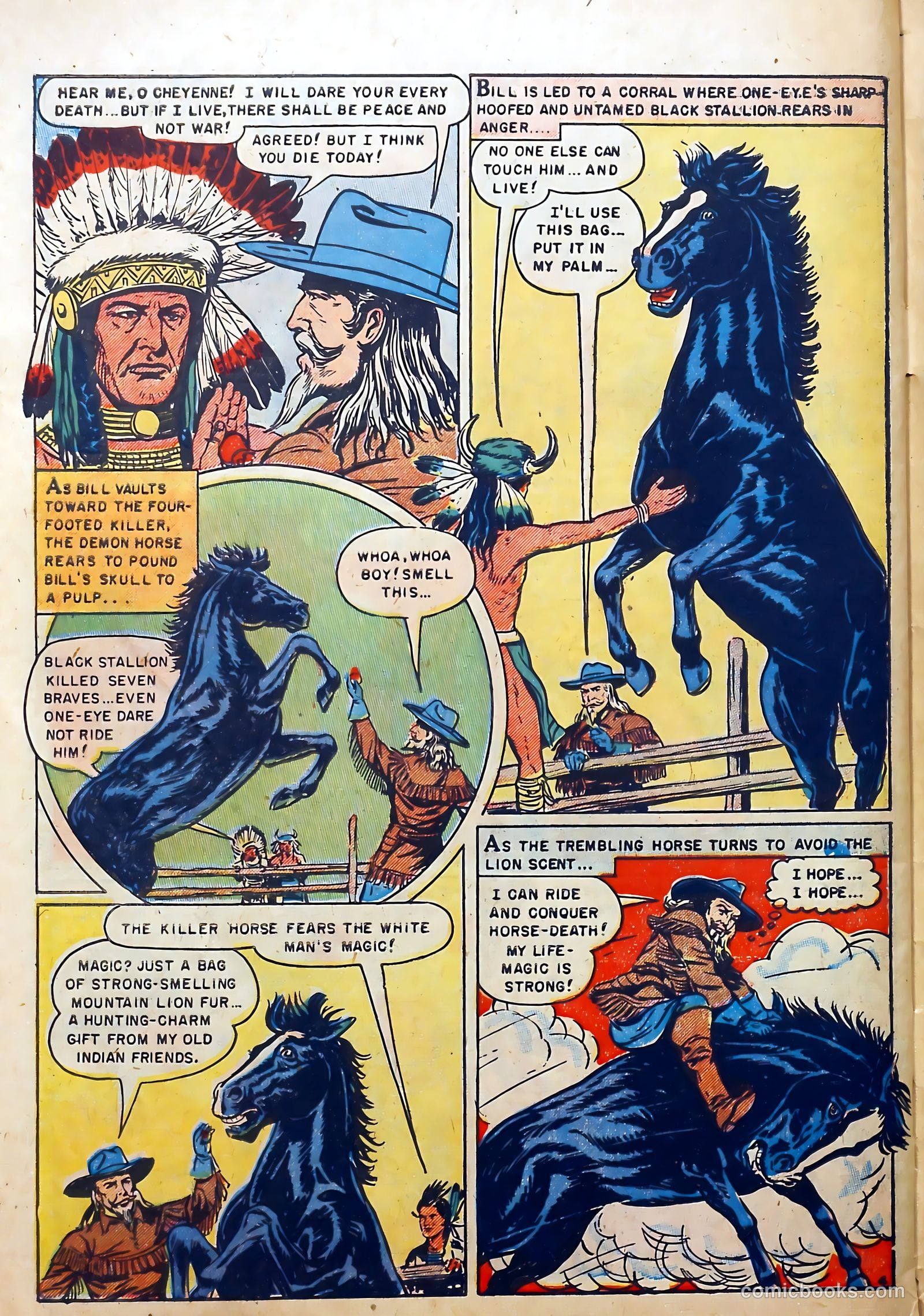 Buffalo Bill #9 (1951) — page 30 of 36