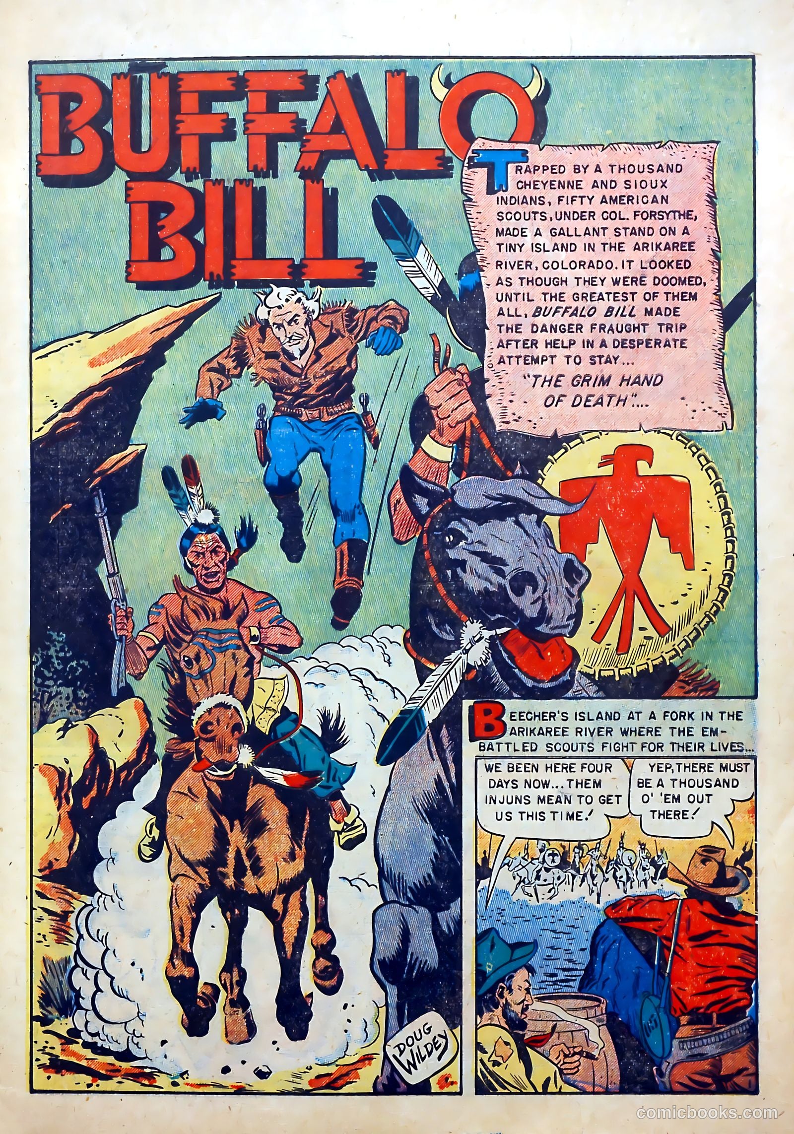Buffalo Bill #9 (1951) — page 3 of 37