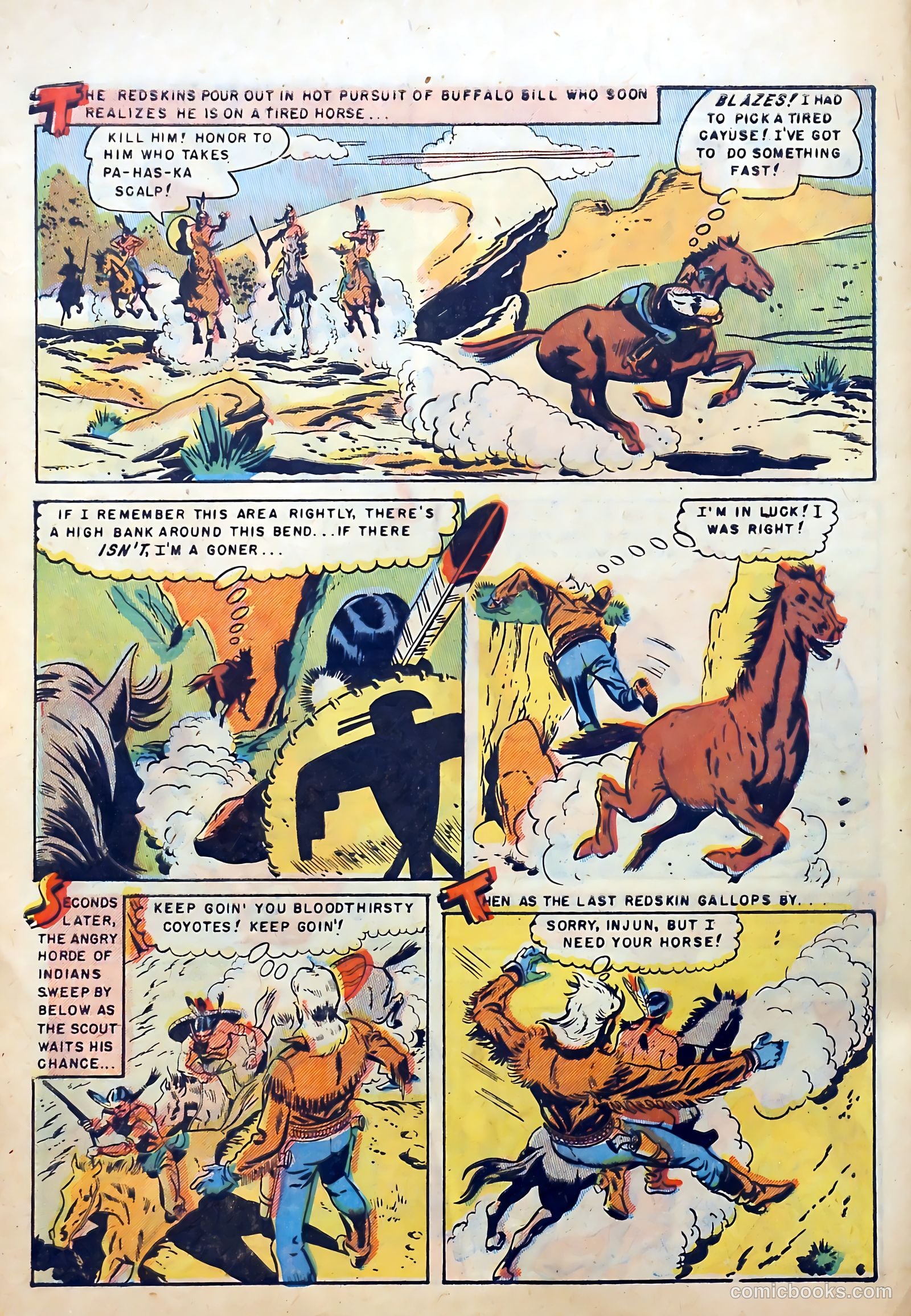 Buffalo Bill #9 (1951) — page 8 of 37