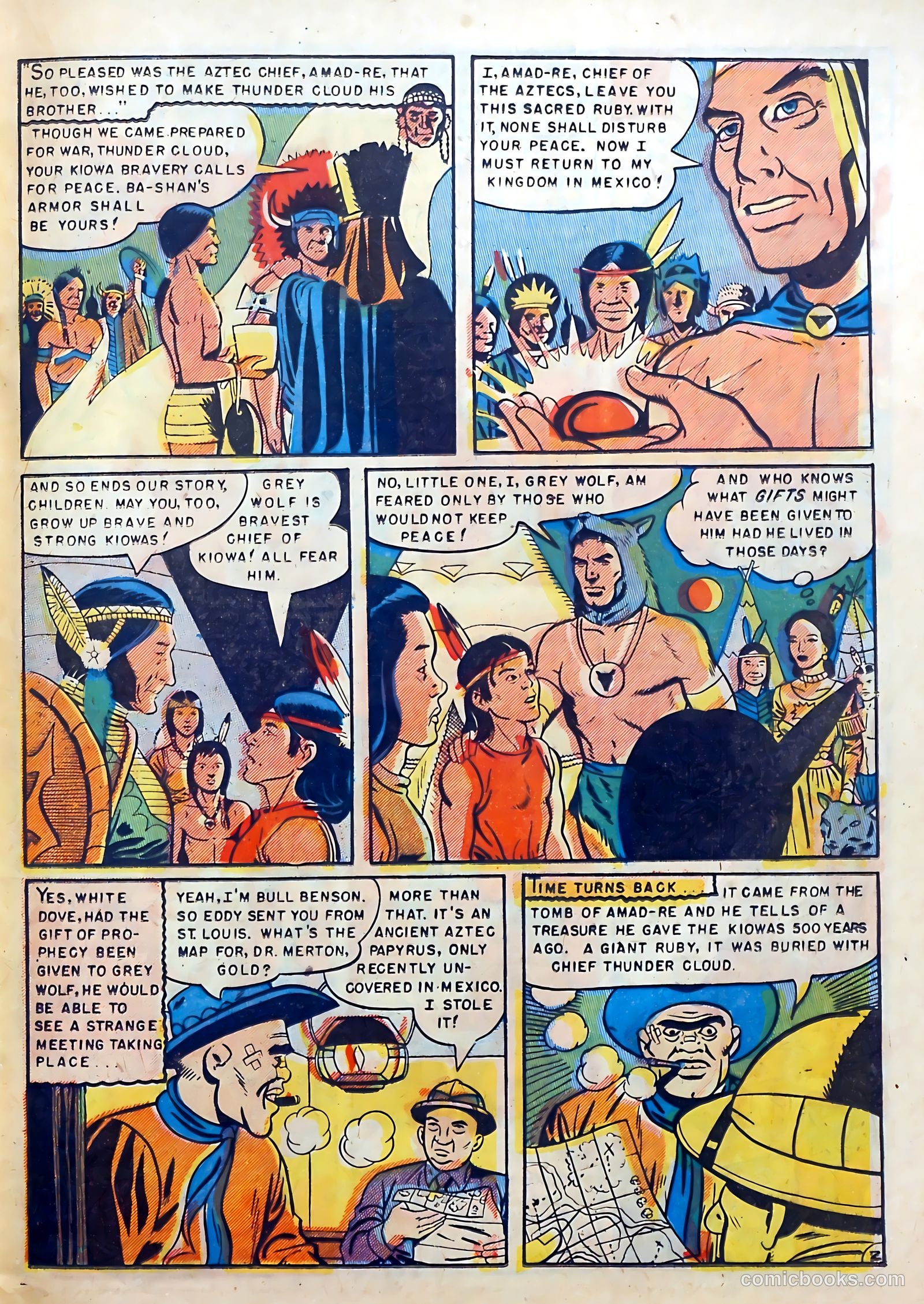 Buffalo Bill #9 (1951) — page 21 of 37