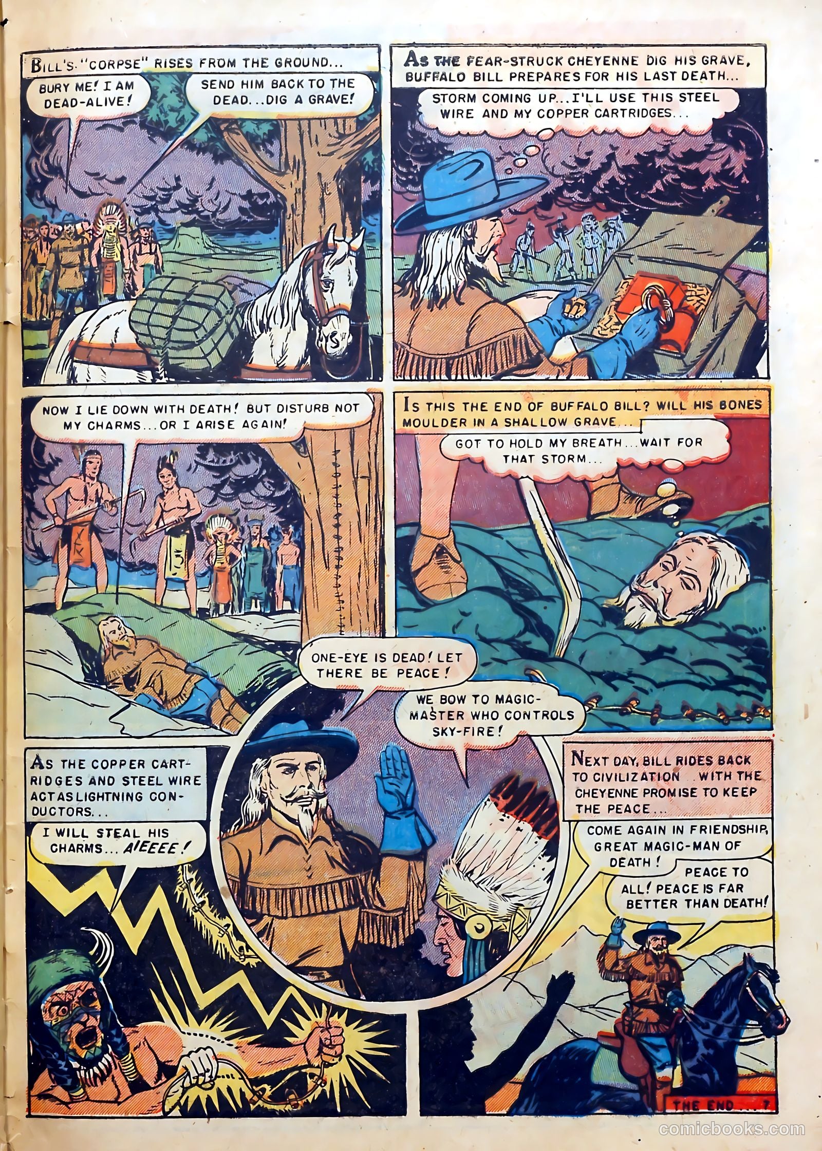 Buffalo Bill #9 (1951) — page 33 of 37