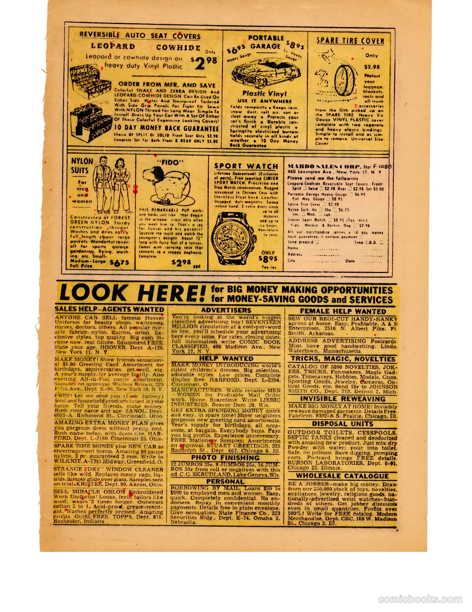 Bughouse #1 (1954) — page 33 of 34