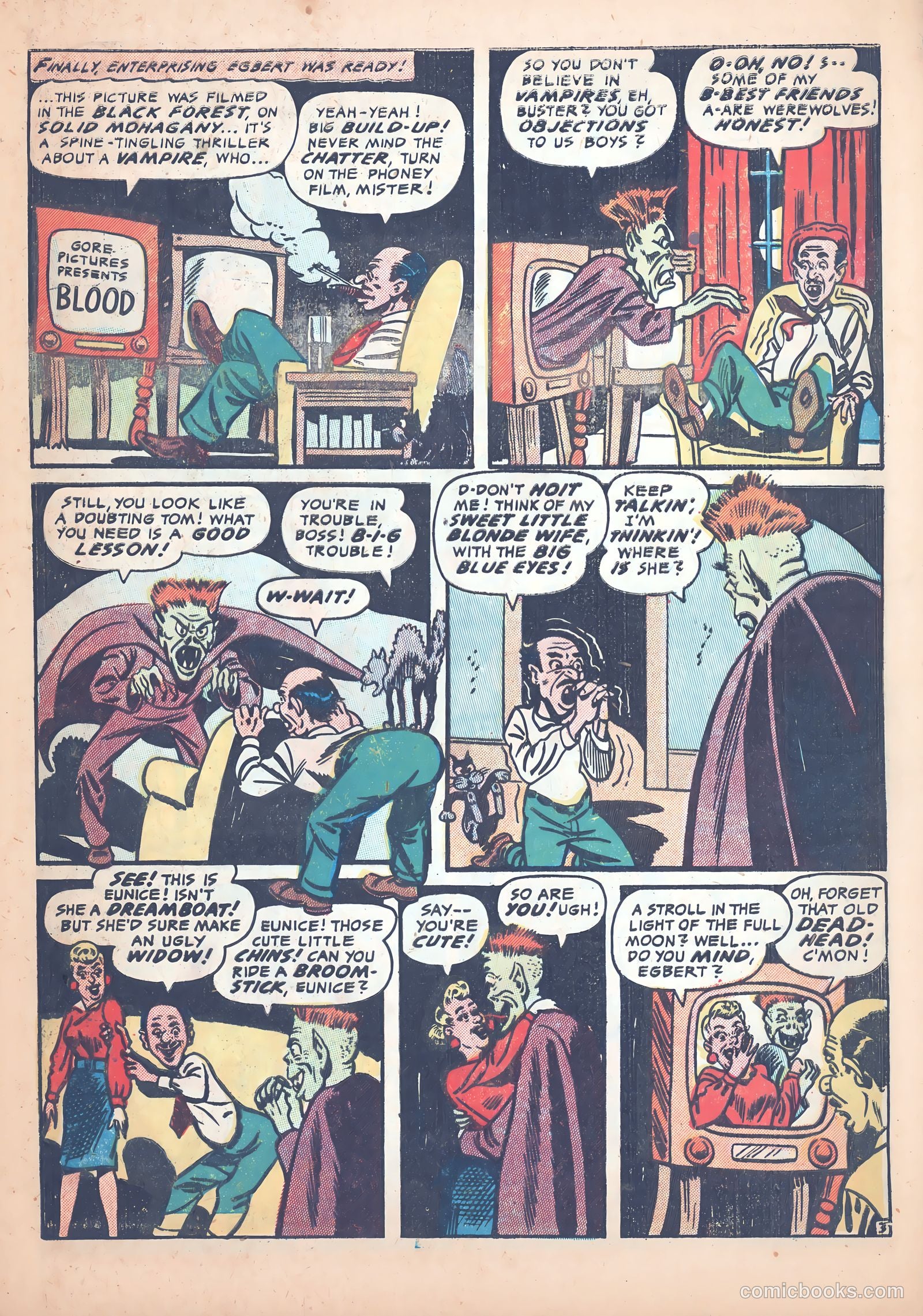 Bughouse #3 (1954) — page 7 of 36