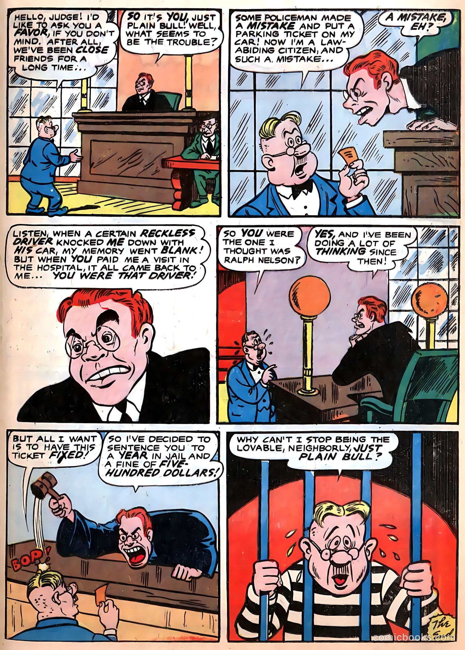 Bughouse #4 (1954) — page 25 of 36