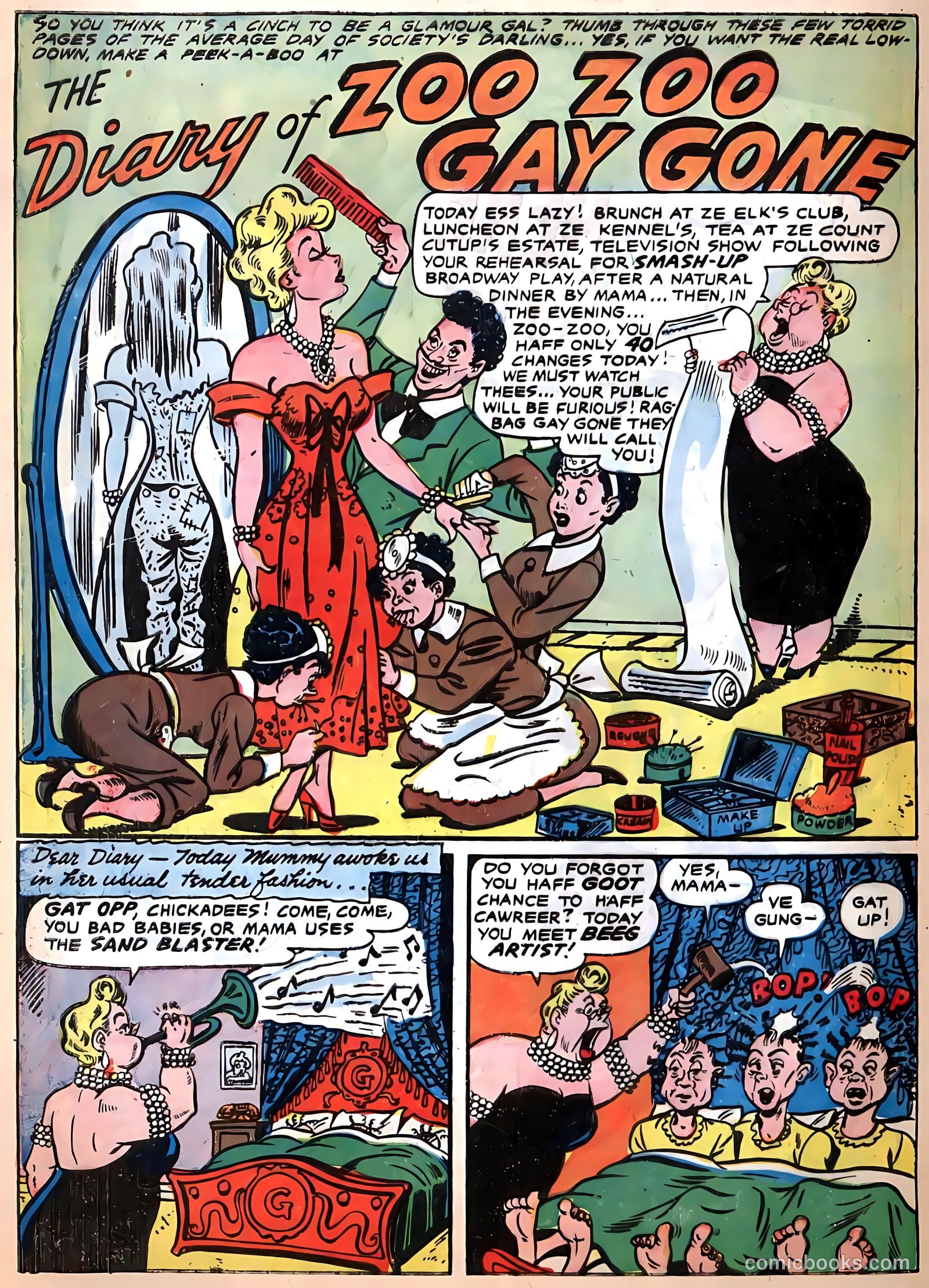Bughouse #4 (1954) — page 28 of 36