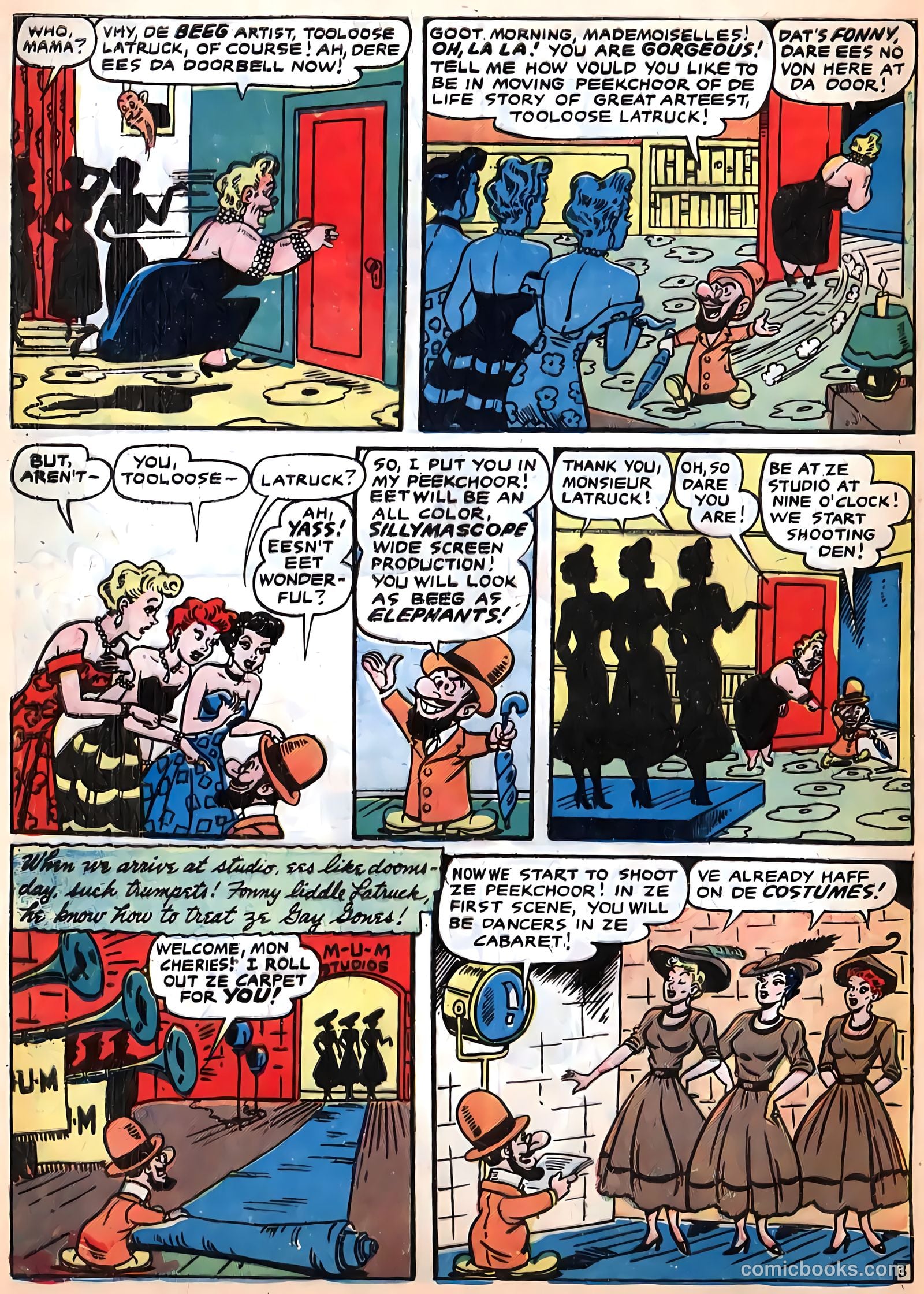 Bughouse #4 (1954) — page 30 of 36