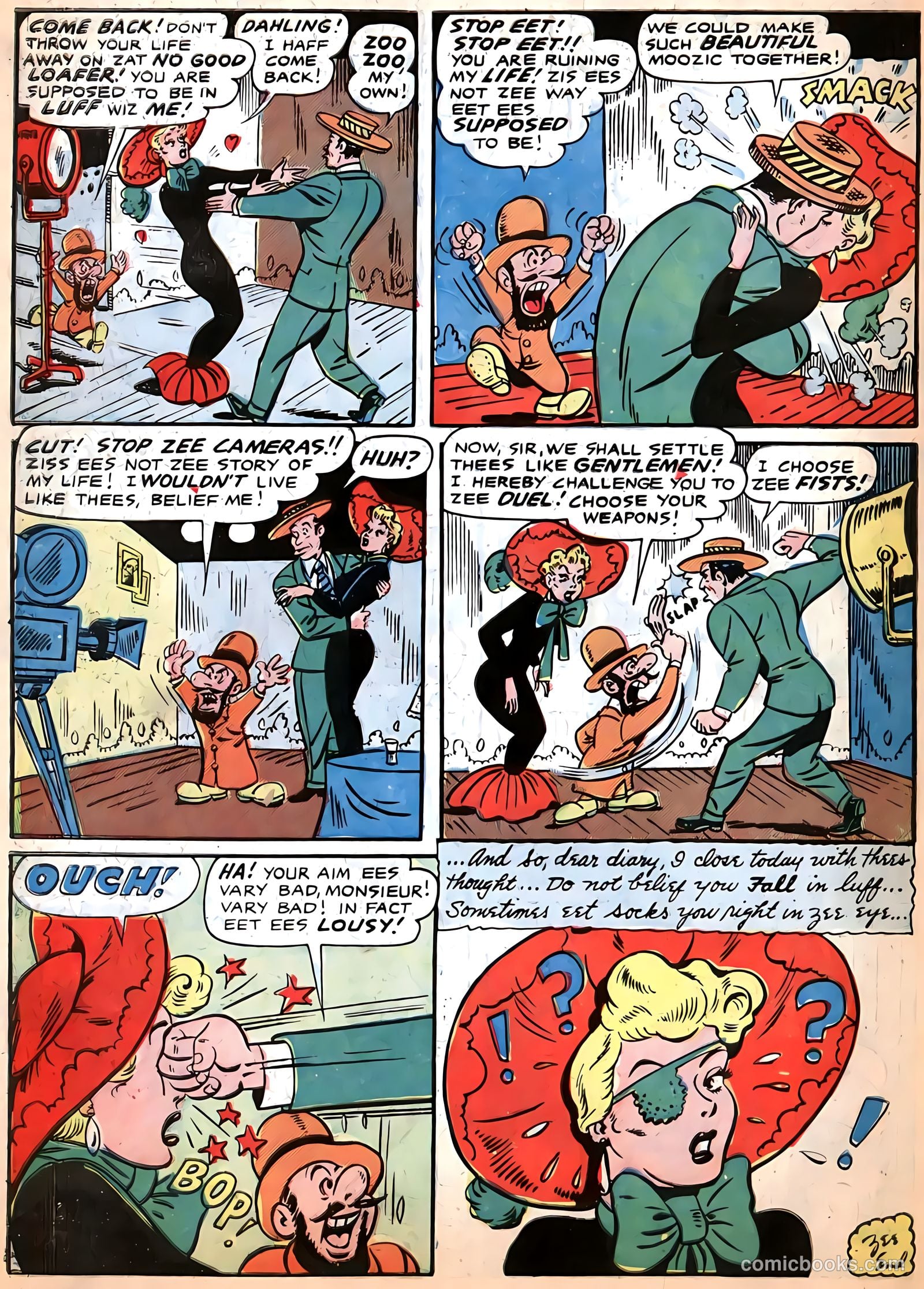 Bughouse #4 (1954) — page 34 of 36