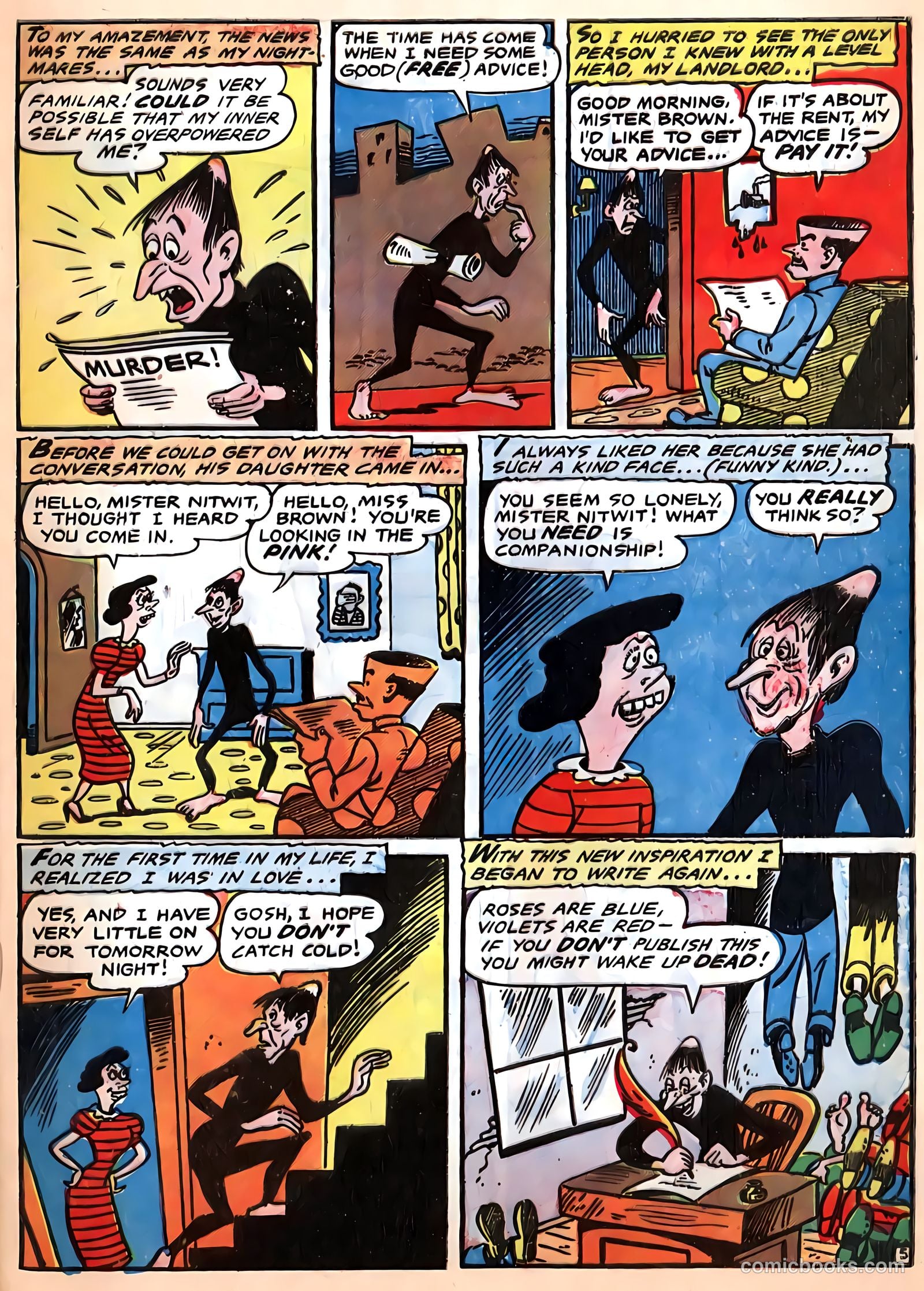 Bughouse #4 (1954) — page 7 of 36