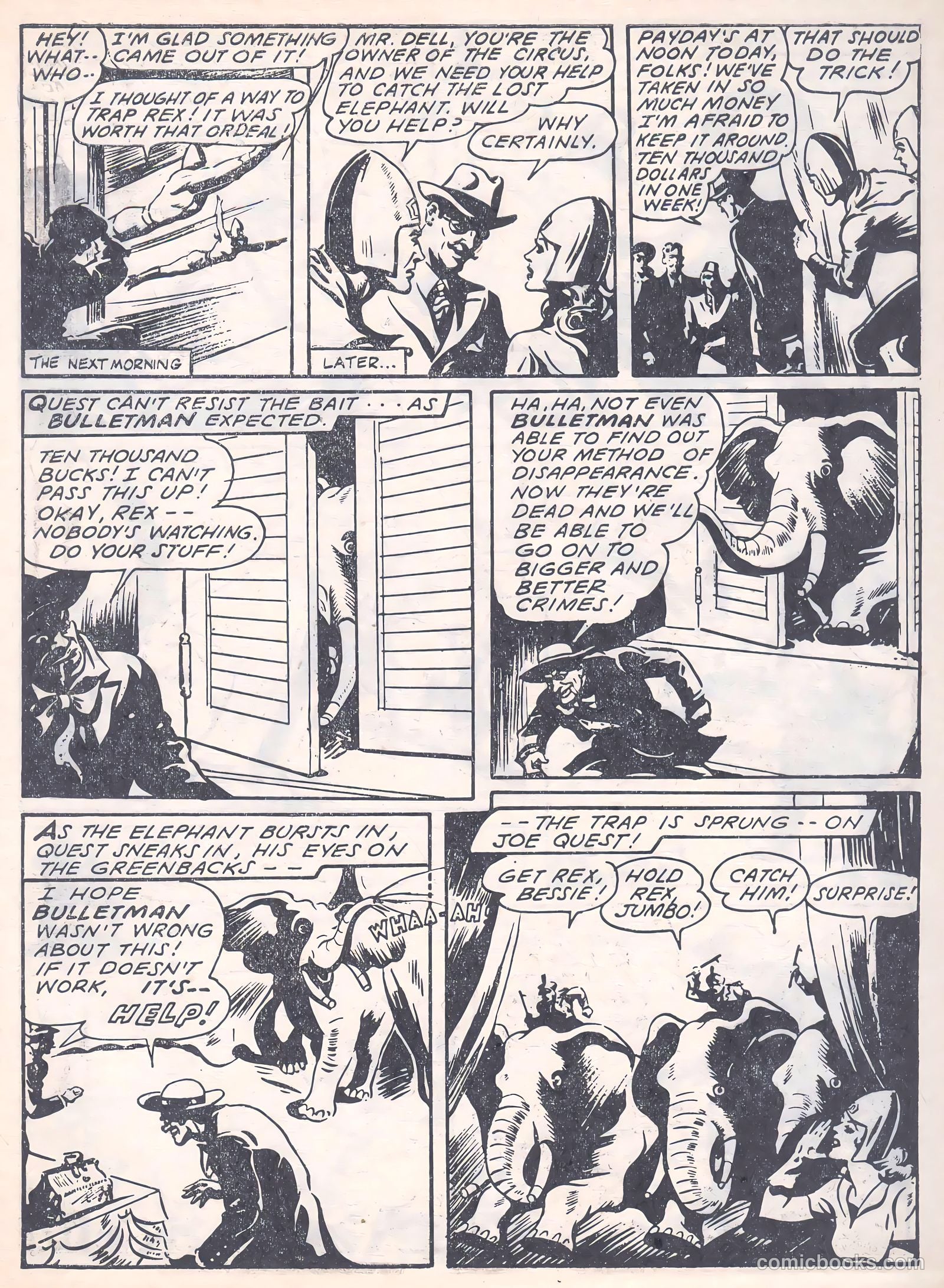 Bullet #10 (1951) — page 17 of 24