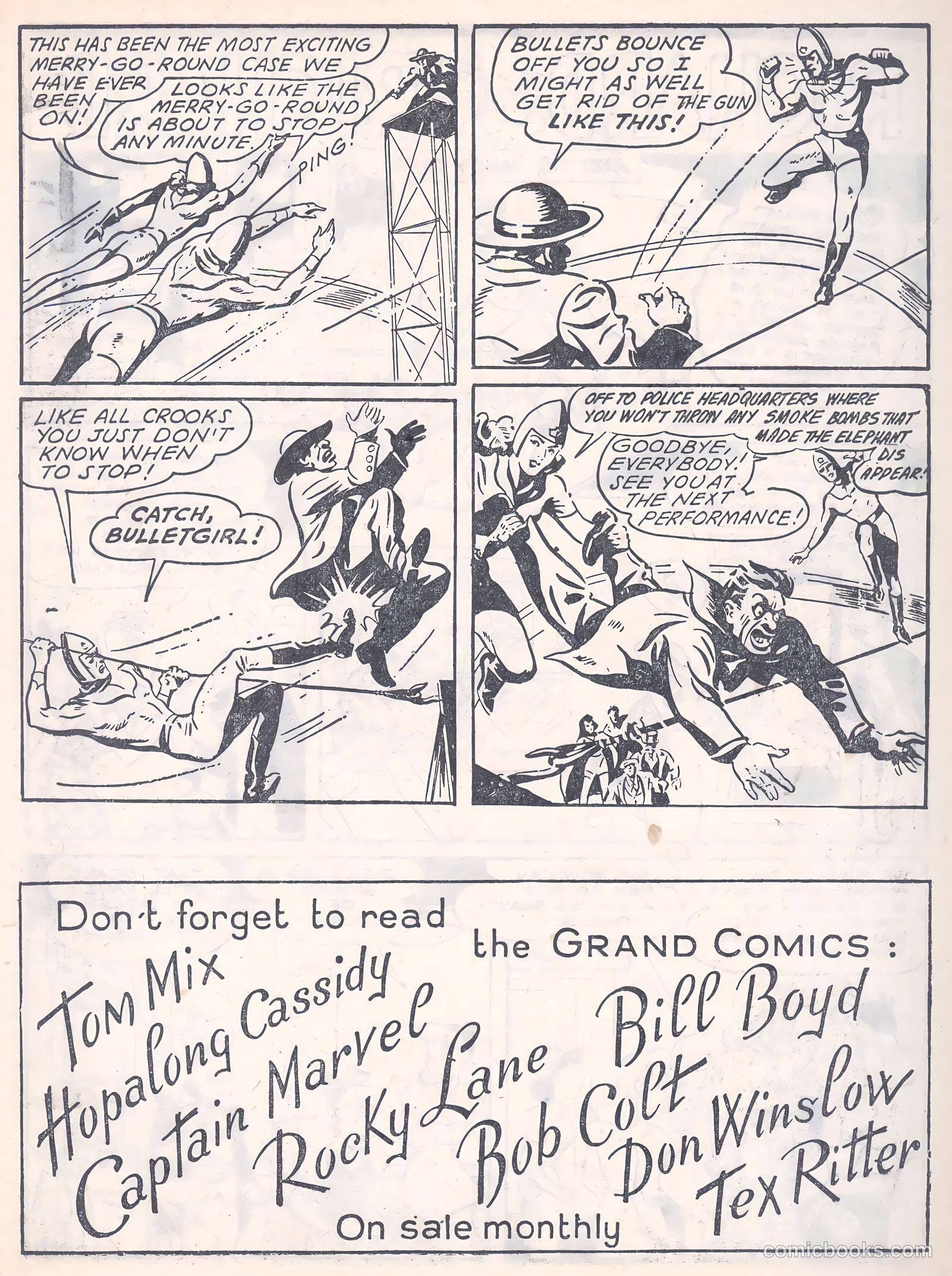 Bullet #10 (1951) — page 19 of 24