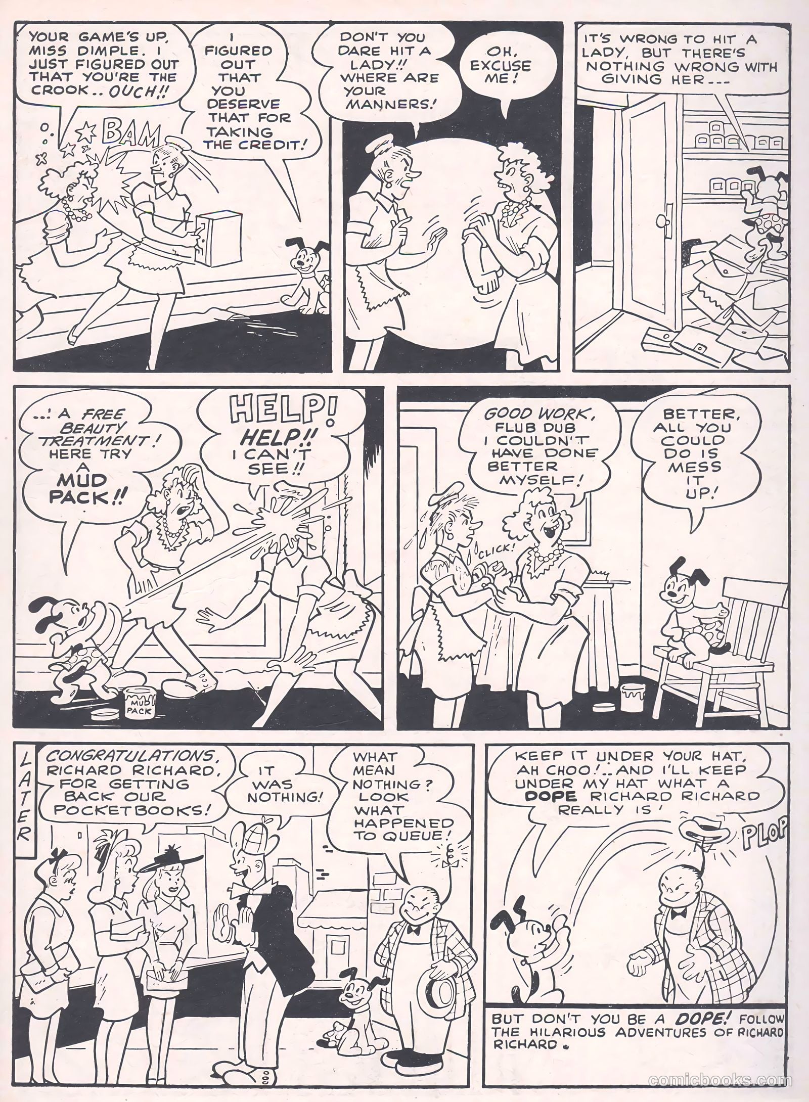 Bullet #10 (1951) — page 23 of 24