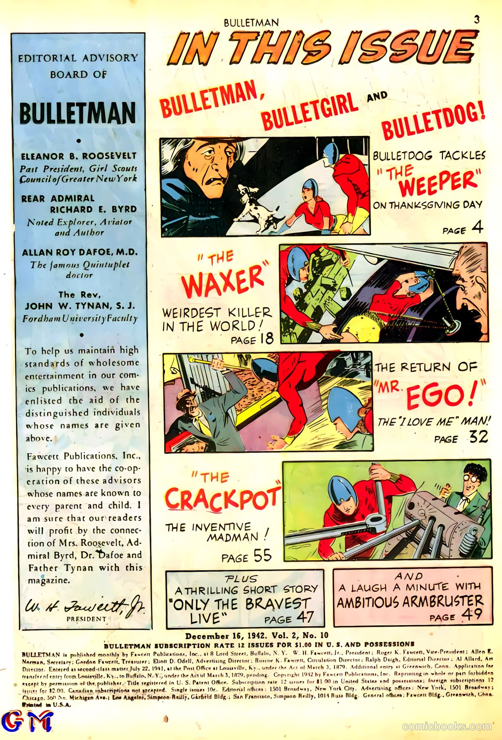 Bulletman #10 (1942) — page 3 of 68