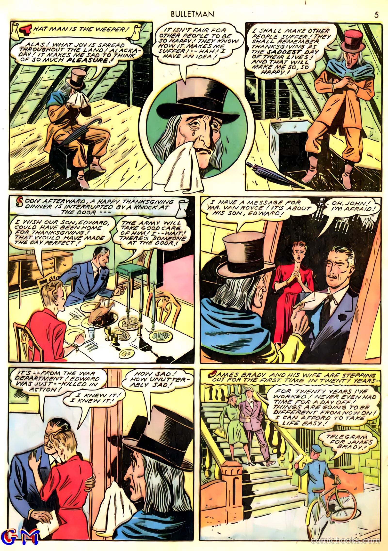 Bulletman #10 (1942) — page 5 of 68