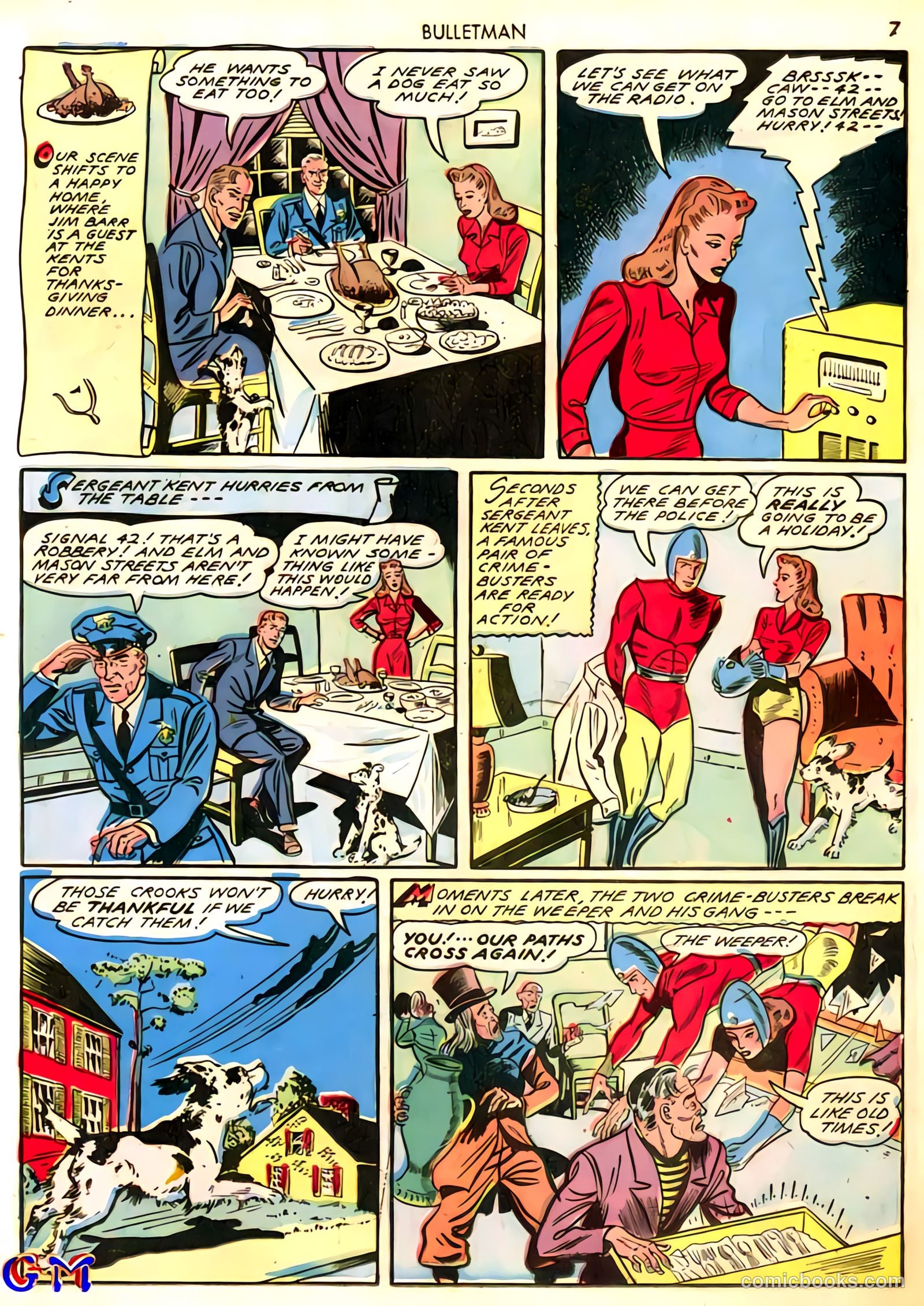 Bulletman #10 (1942) — page 7 of 68