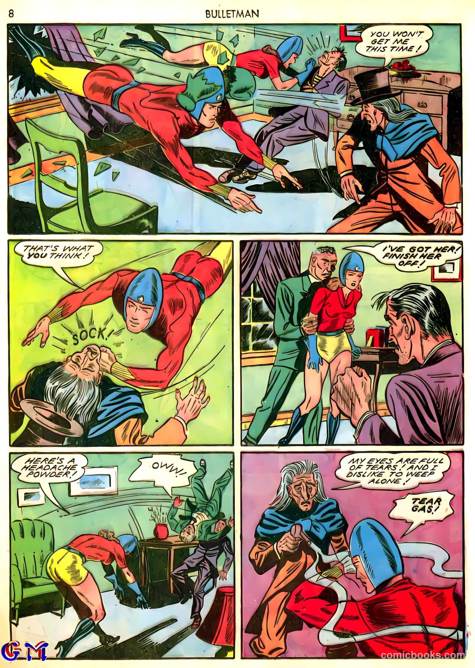 Bulletman #10 (1942) — page 8 of 68