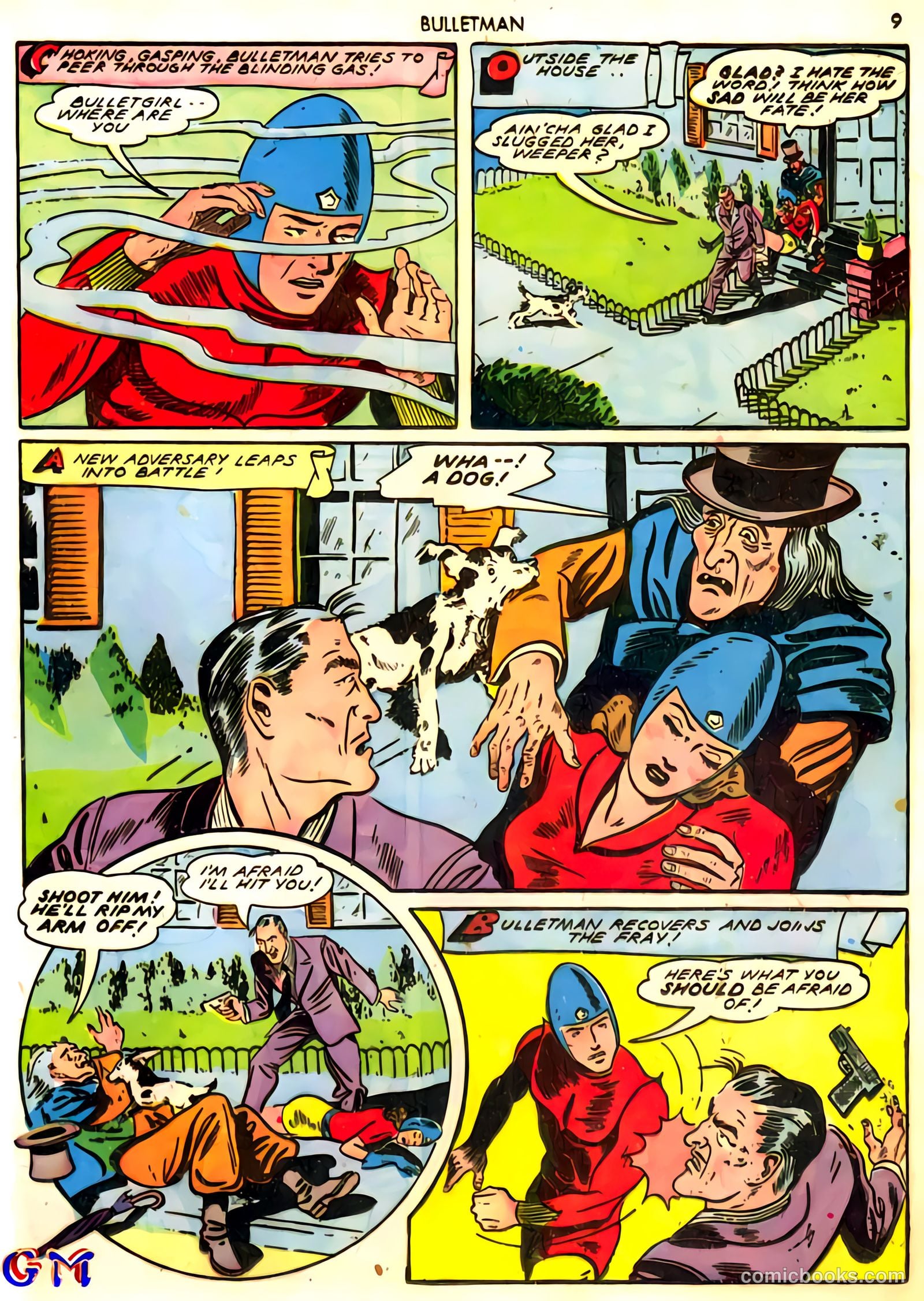 Bulletman #10 (1942) — page 9 of 68