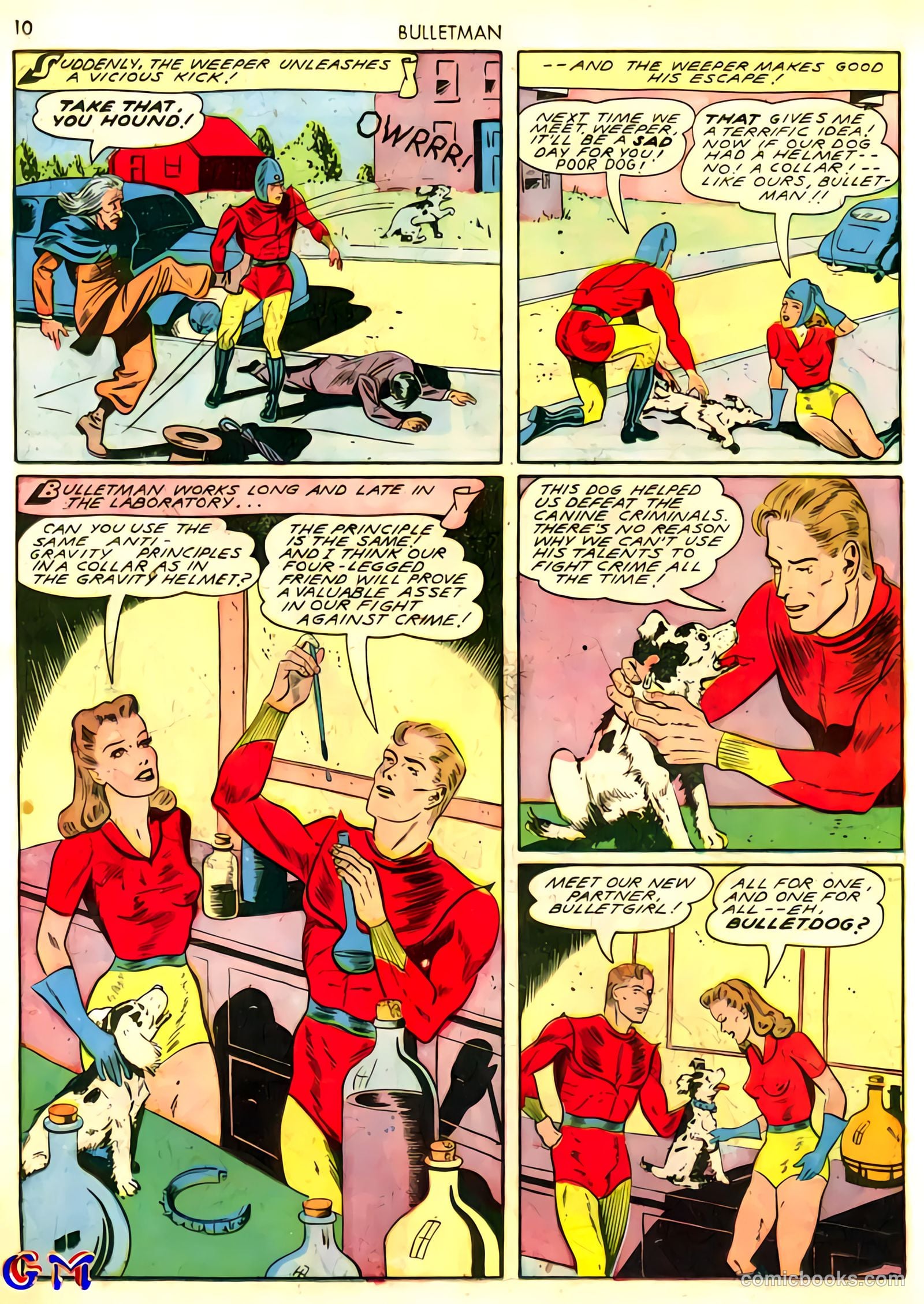 Bulletman #10 (1942) — page 10 of 68
