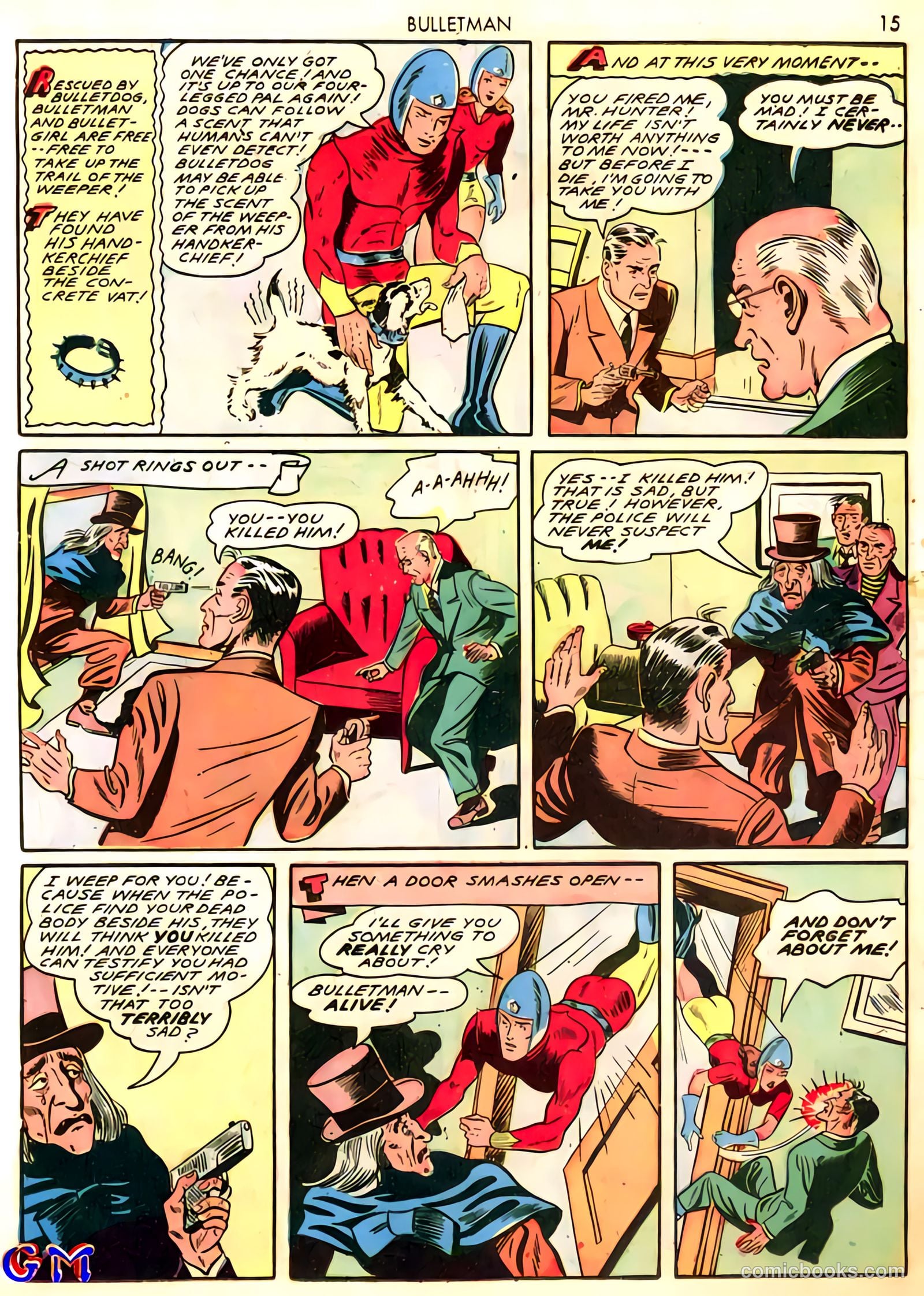 Bulletman #10 (1942) — page 15 of 68