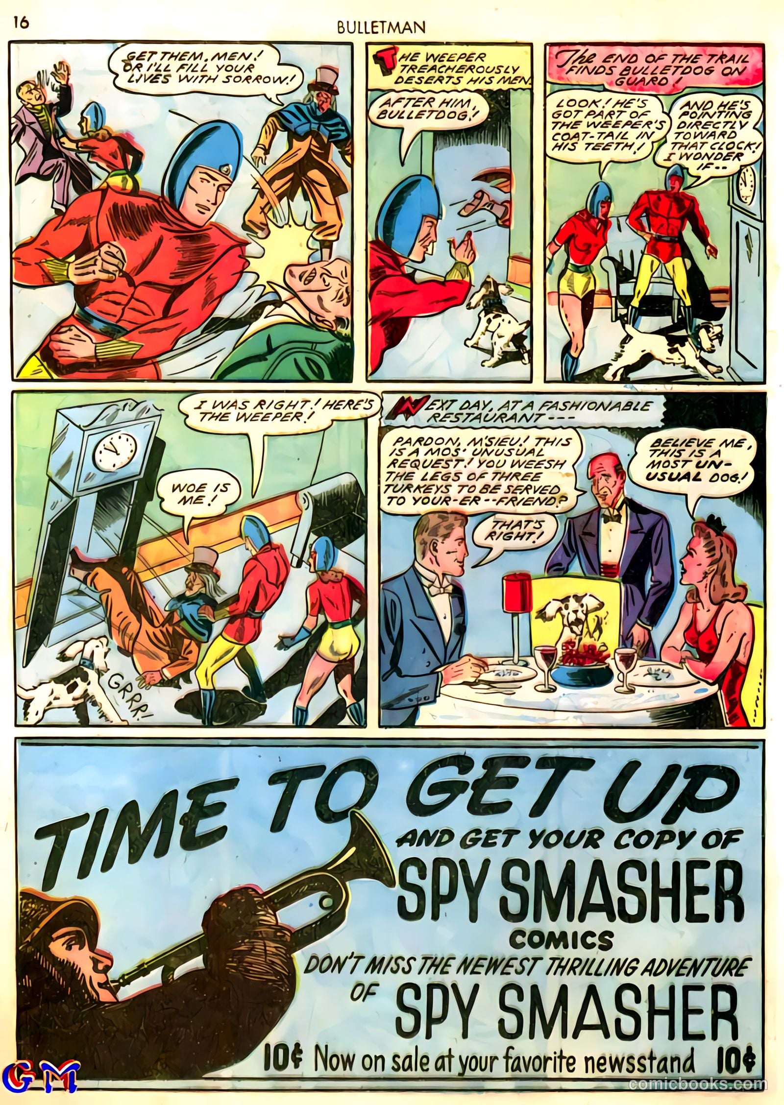 Bulletman #10 (1942) — page 16 of 68