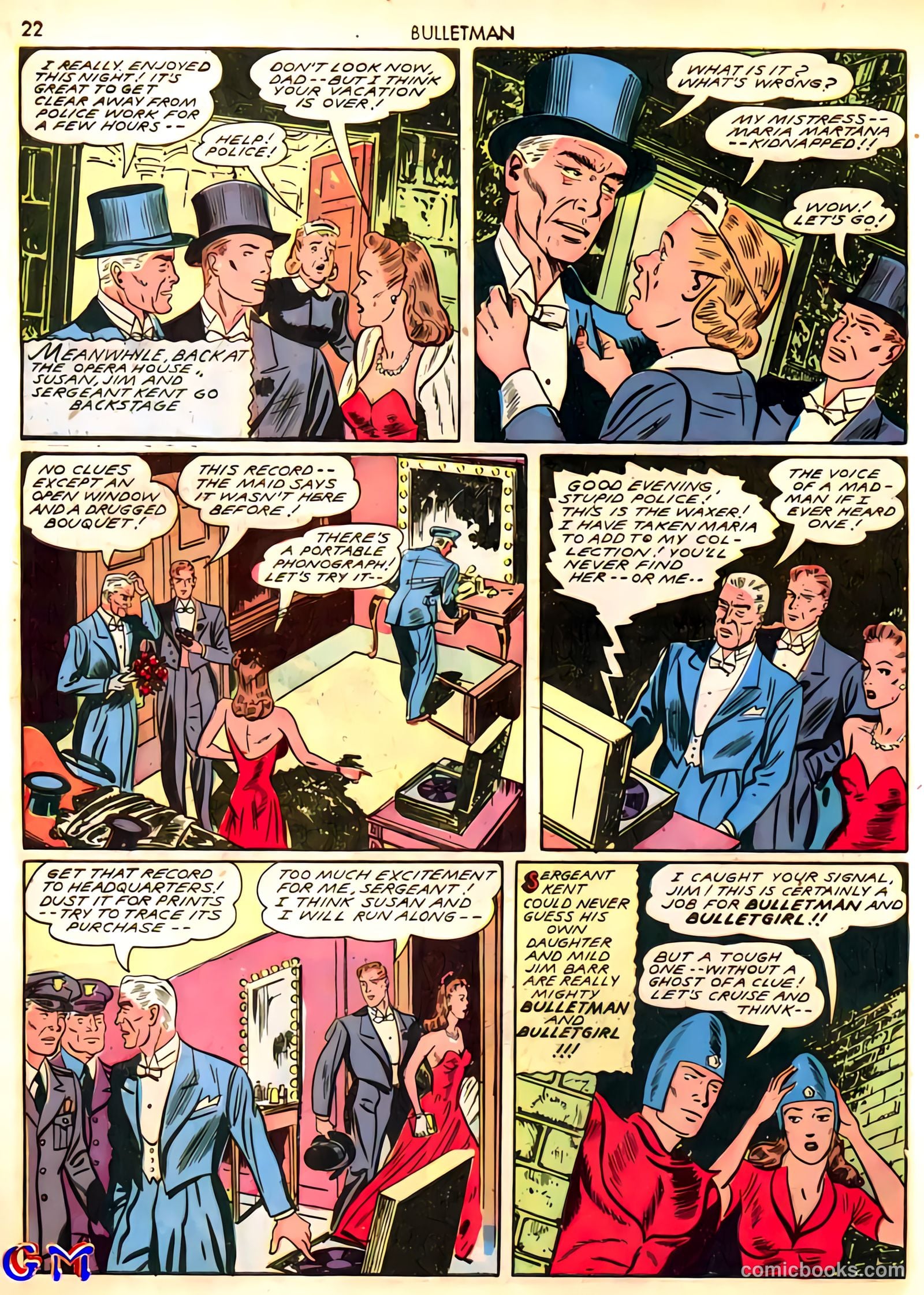 Bulletman #10 (1942) — page 22 of 68