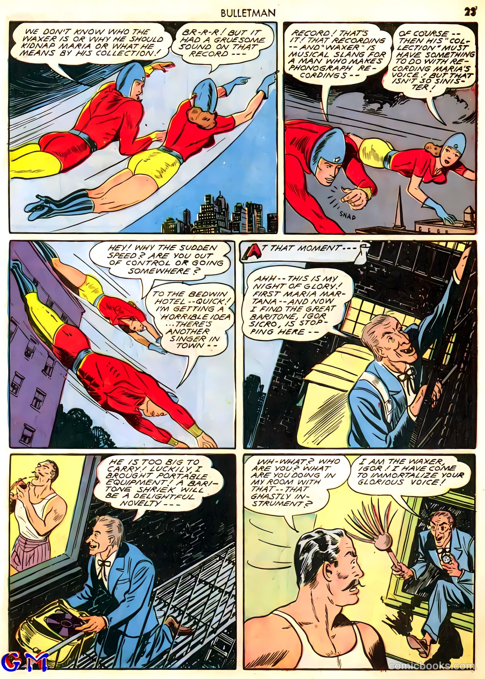 Bulletman #10 (1942) — page 23 of 68