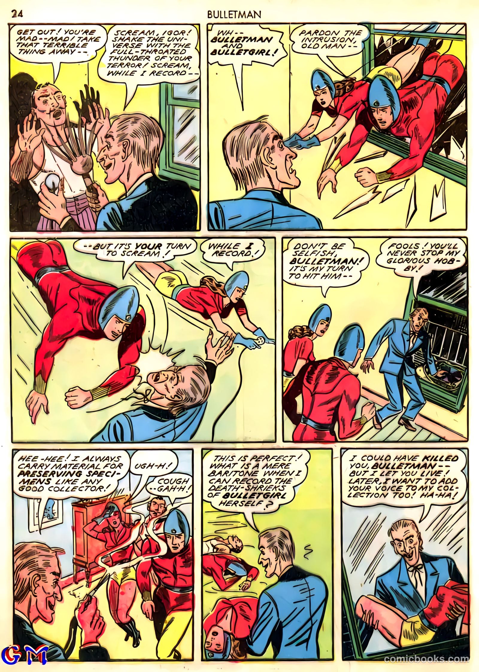 Bulletman #10 (1942) — page 24 of 68