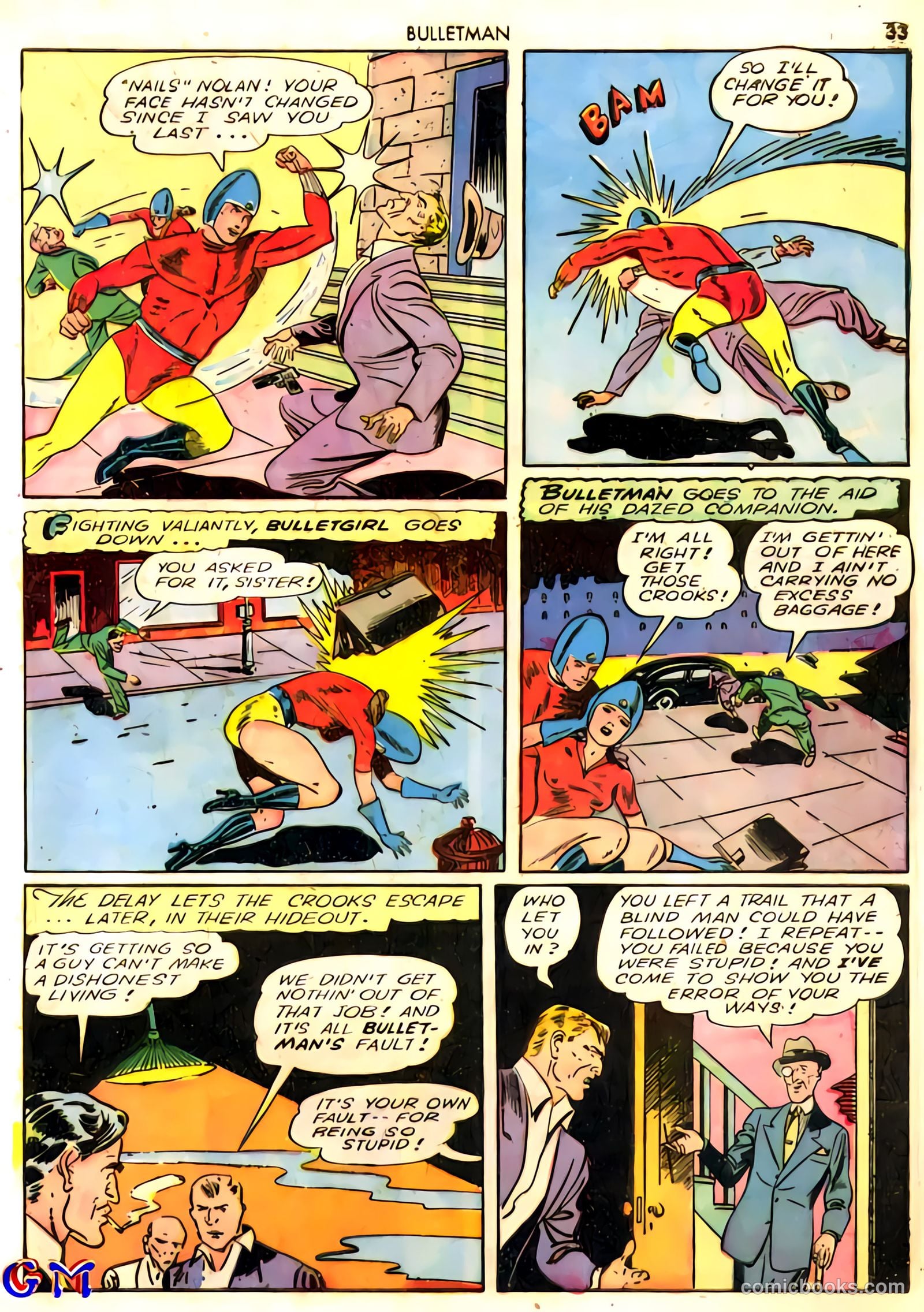 Bulletman #10 (1942) — page 33 of 68