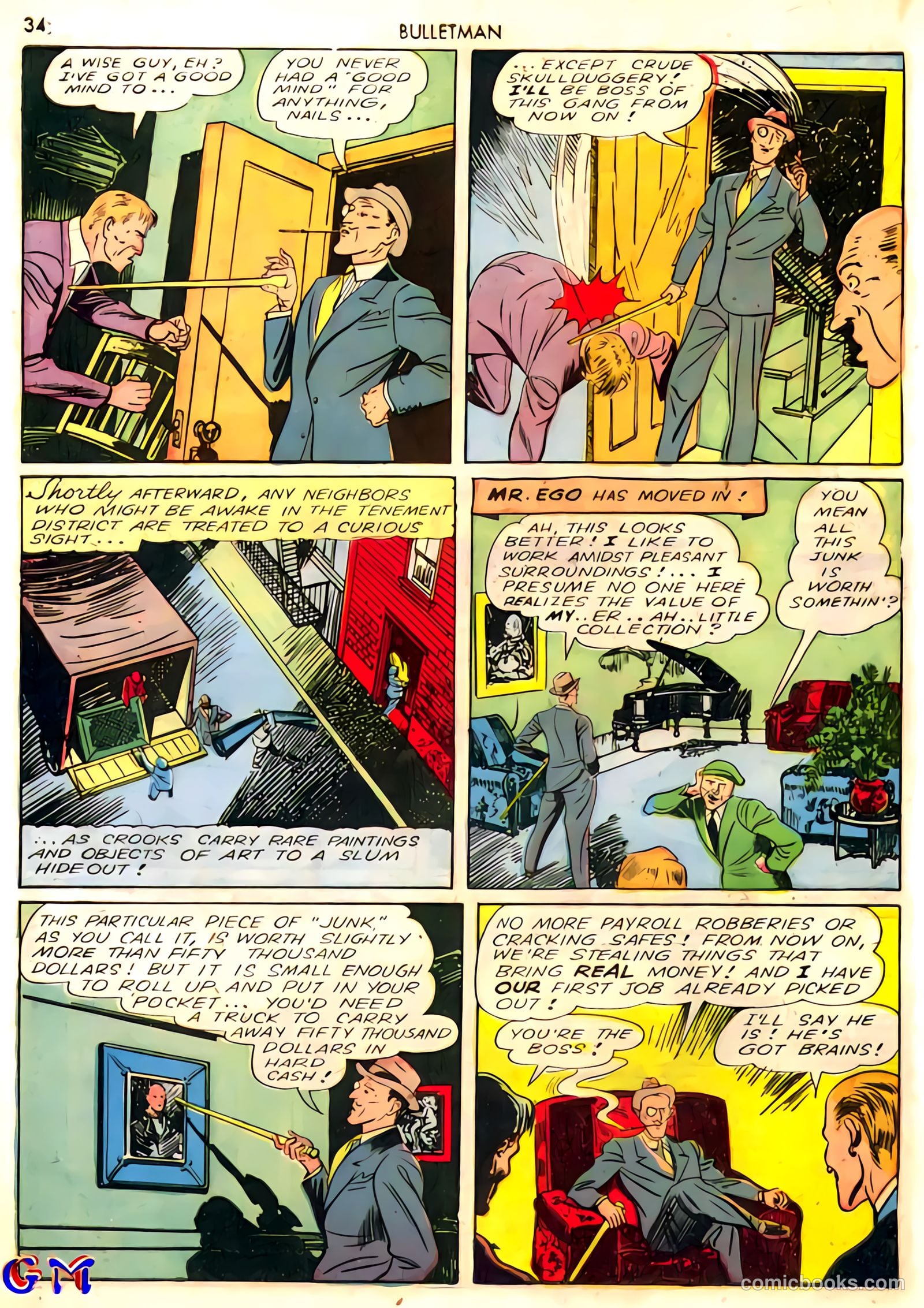 Bulletman #10 (1942) — page 34 of 68