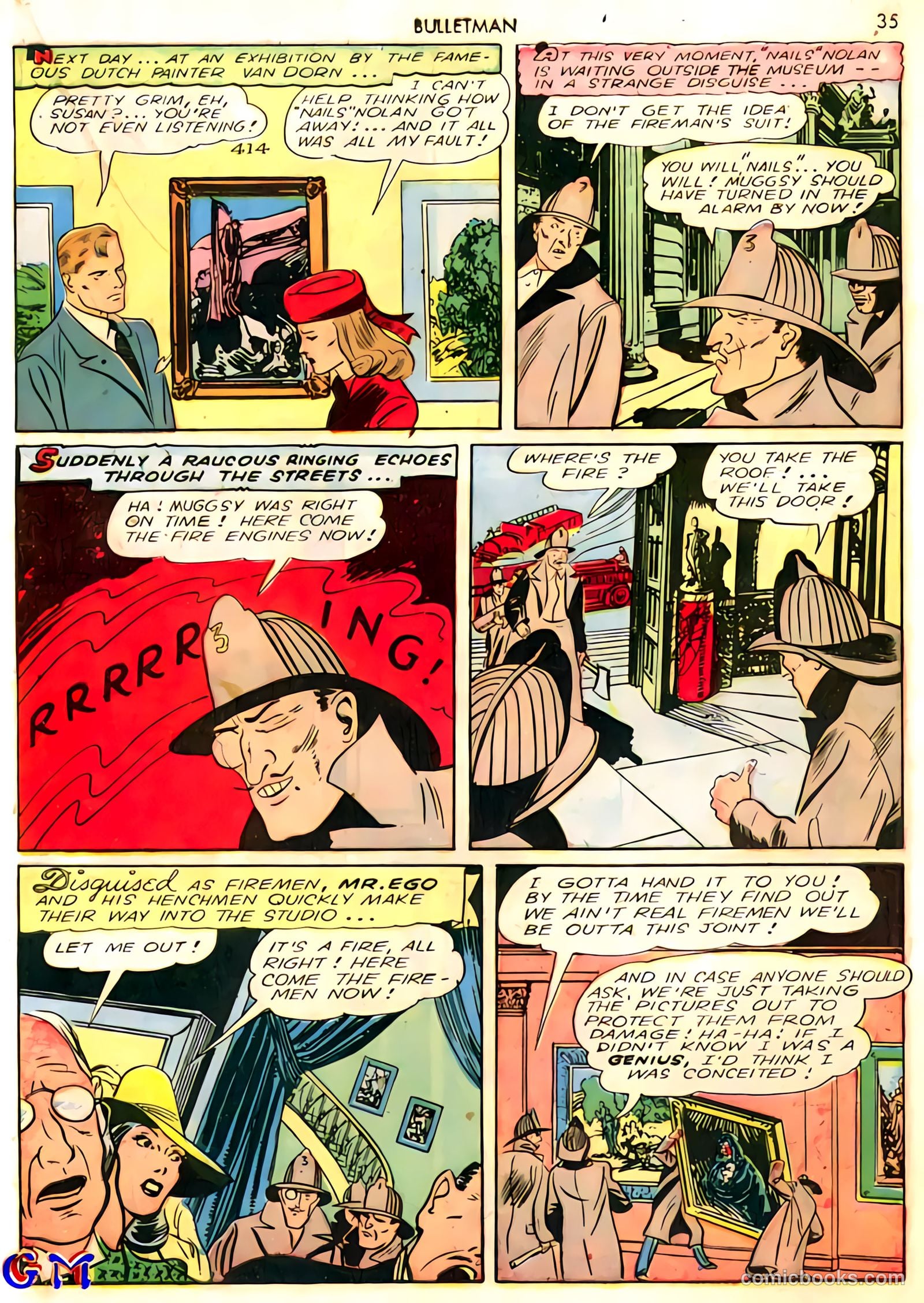 Bulletman #10 (1942) — page 35 of 68