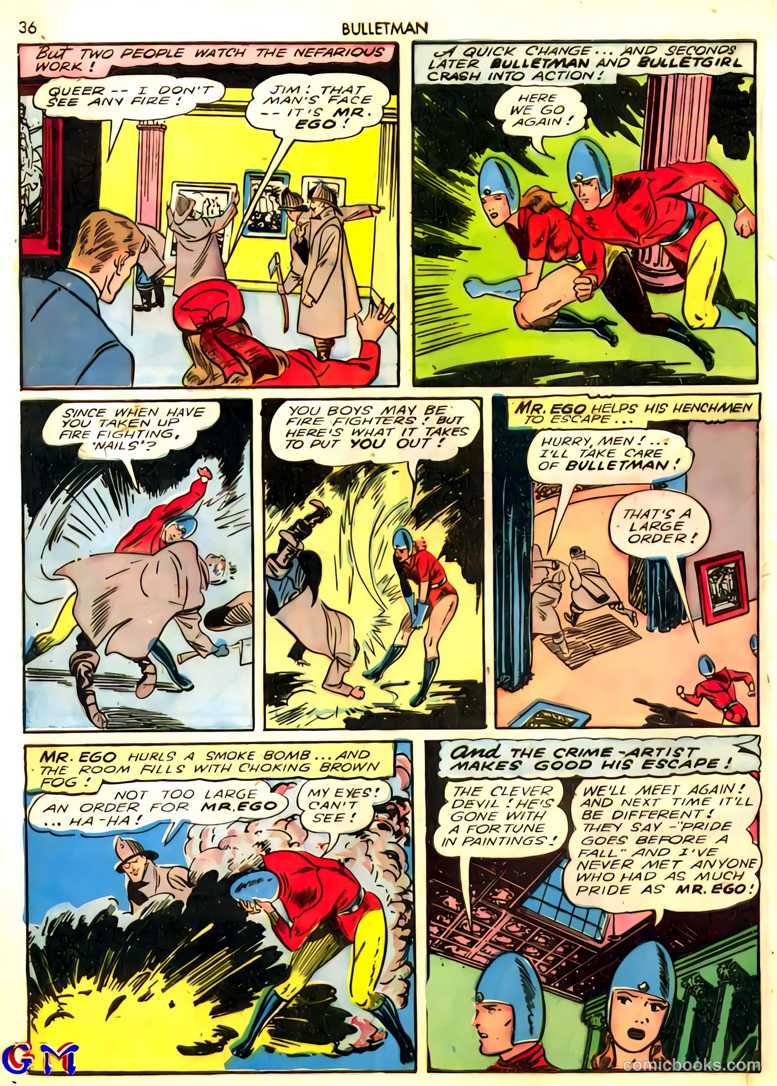 Bulletman #10 (1942) — page 36 of 68