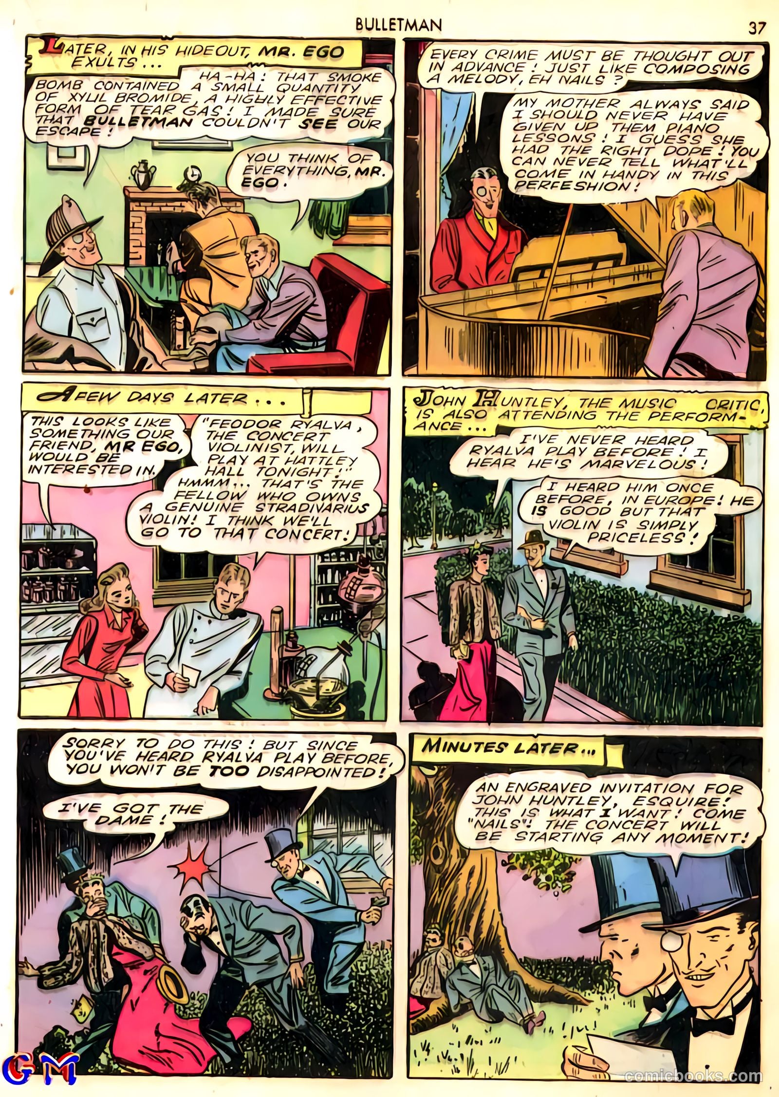 Bulletman #10 (1942) — page 37 of 68