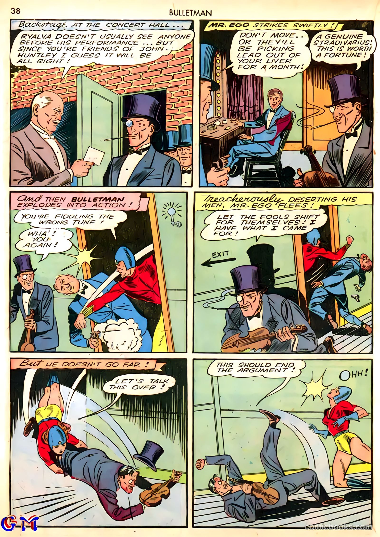 Bulletman #10 (1942) — page 38 of 68
