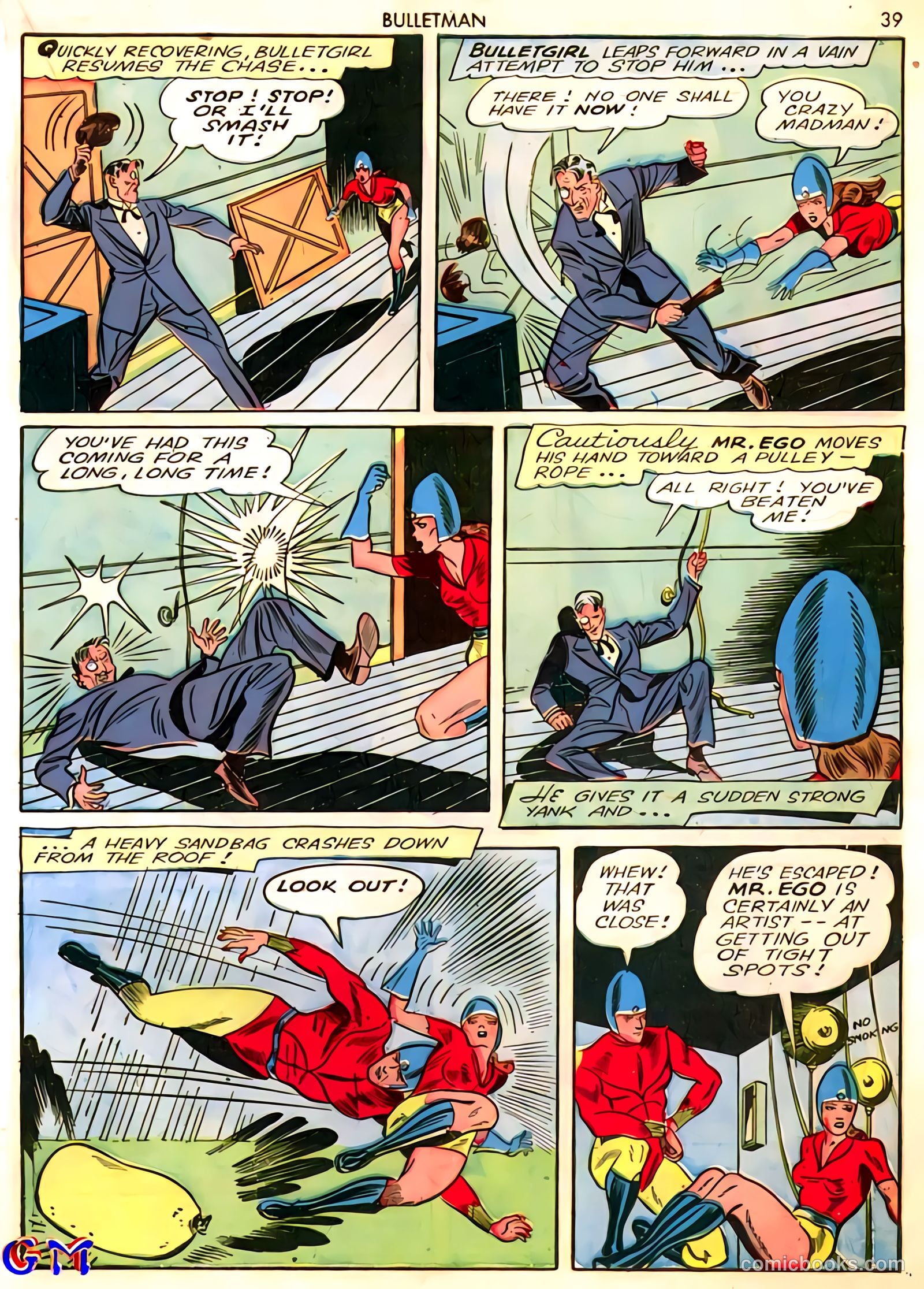 Bulletman #10 (1942) — page 39 of 68