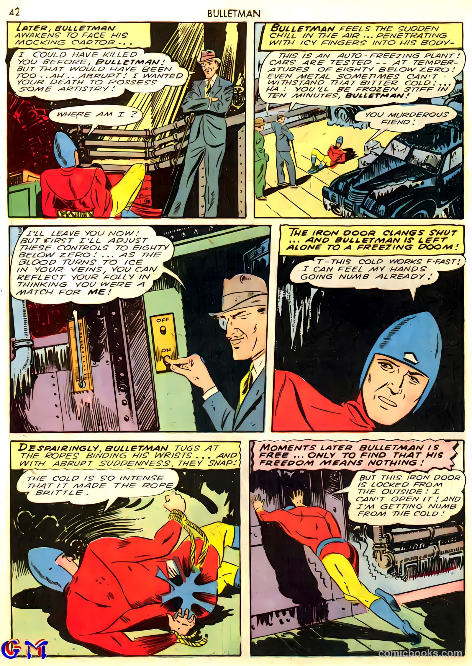 Bulletman #10 (1942) — page 42 of 68