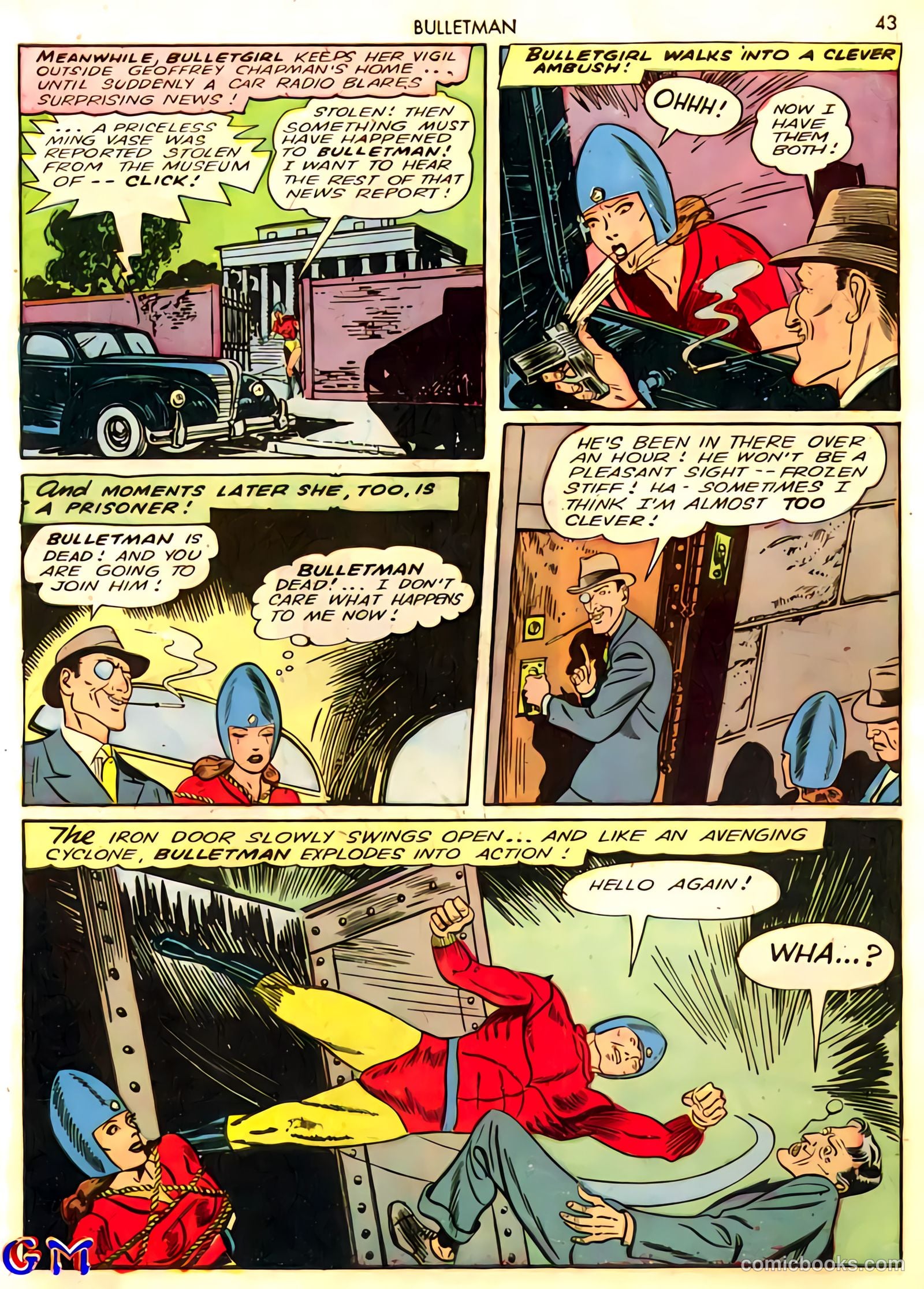 Bulletman #10 (1942) — page 43 of 68