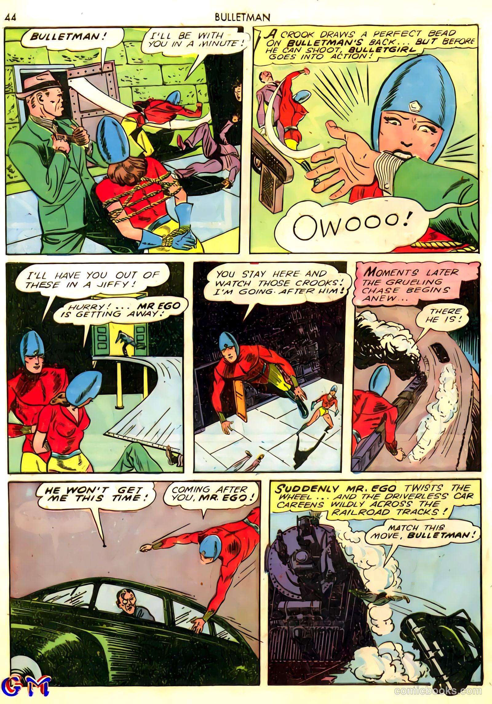 Bulletman #10 (1942) — page 44 of 68