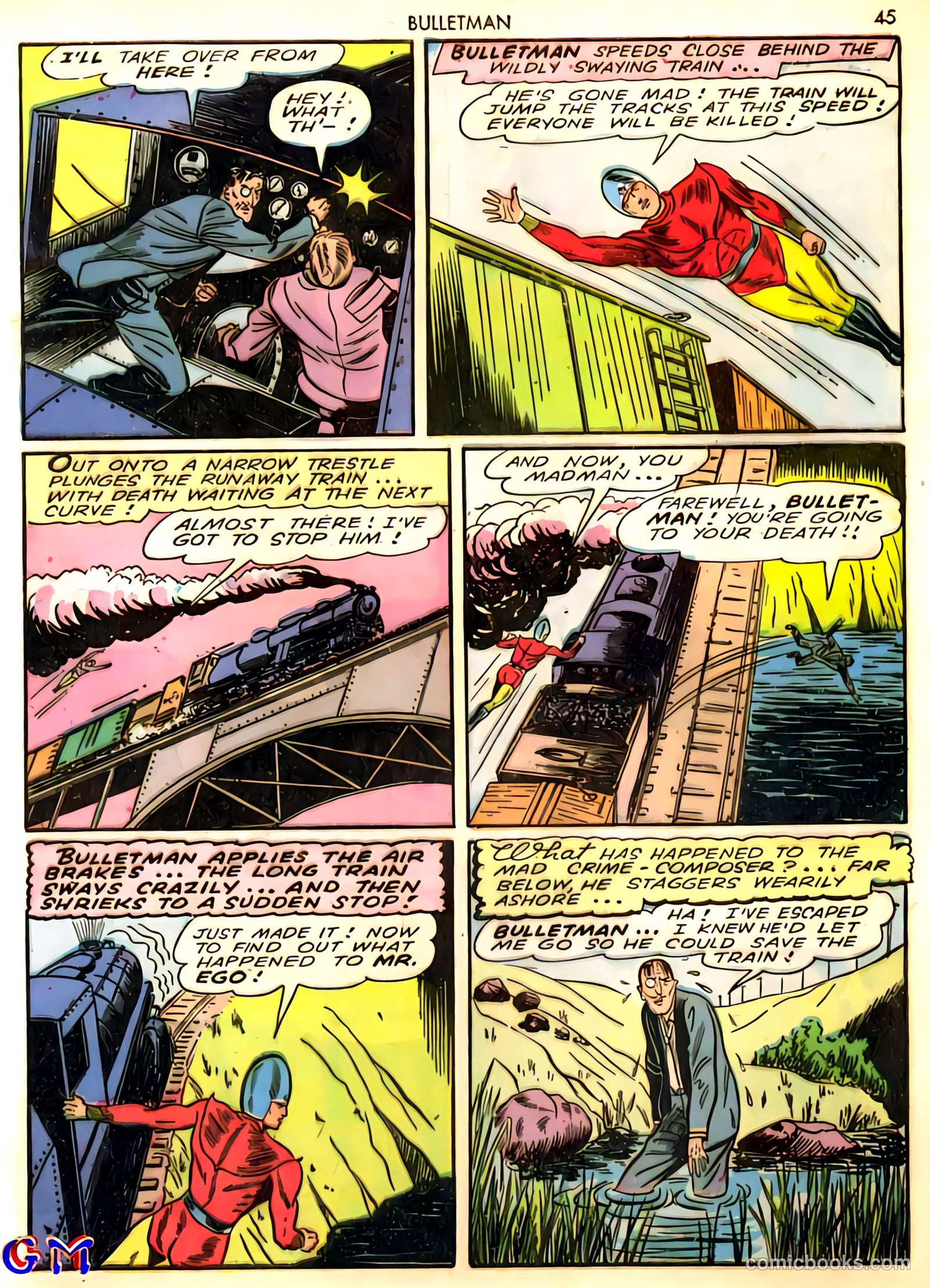 Bulletman #10 (1942) — page 45 of 68