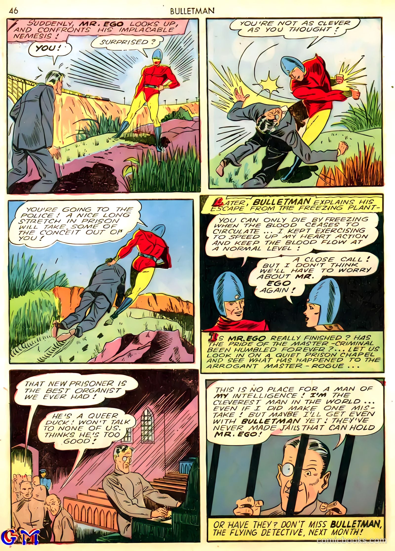 Bulletman #10 (1942) — page 46 of 68