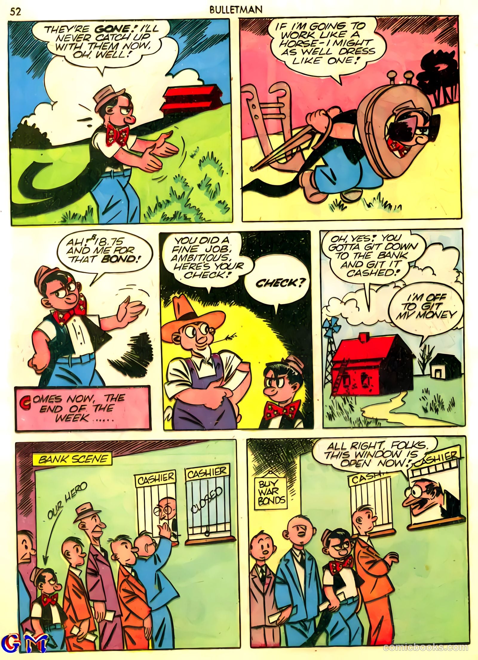 Bulletman #10 (1942) — page 52 of 68