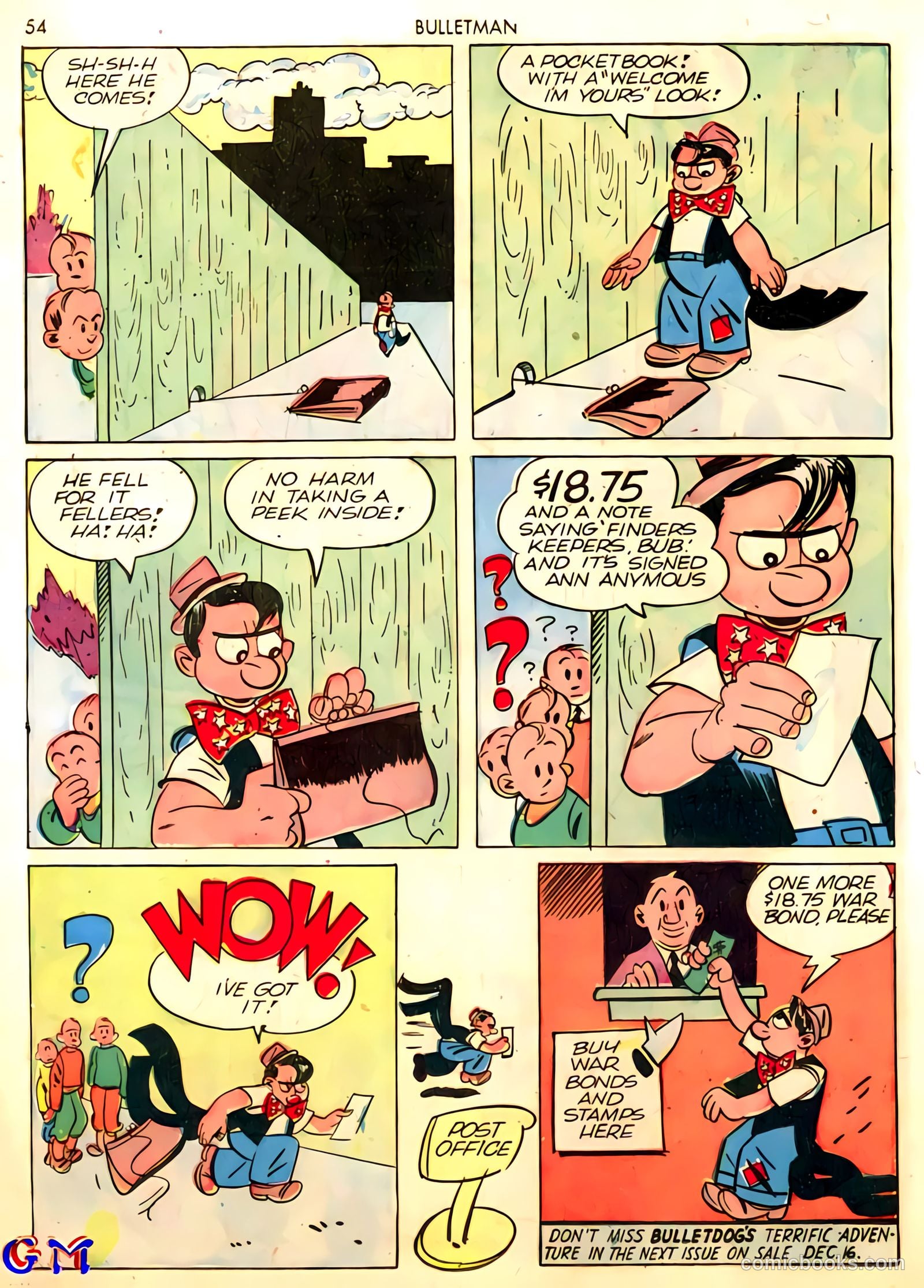 Bulletman #10 (1942) — page 54 of 68
