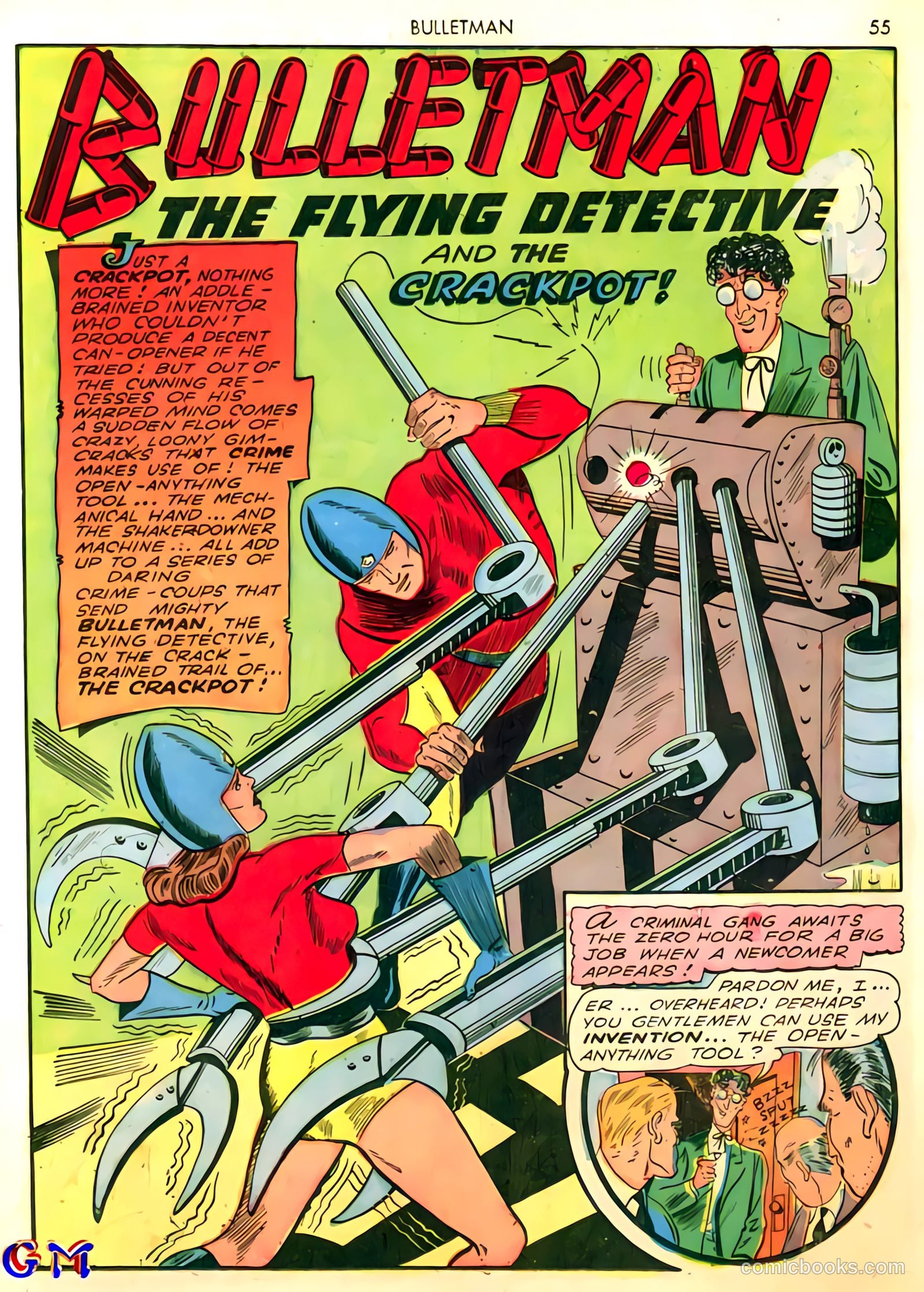 Bulletman #10 (1942) — page 55 of 68