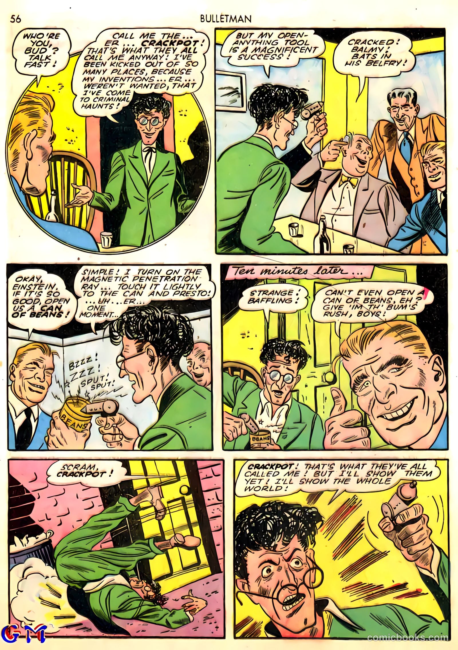 Bulletman #10 (1942) — page 56 of 68