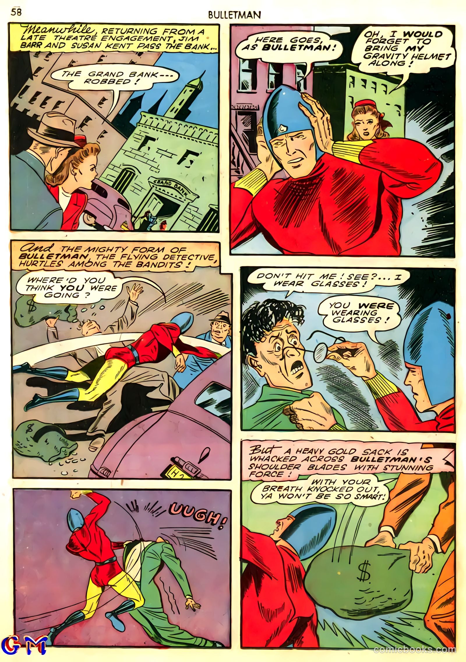 Bulletman #10 (1942) — page 58 of 68